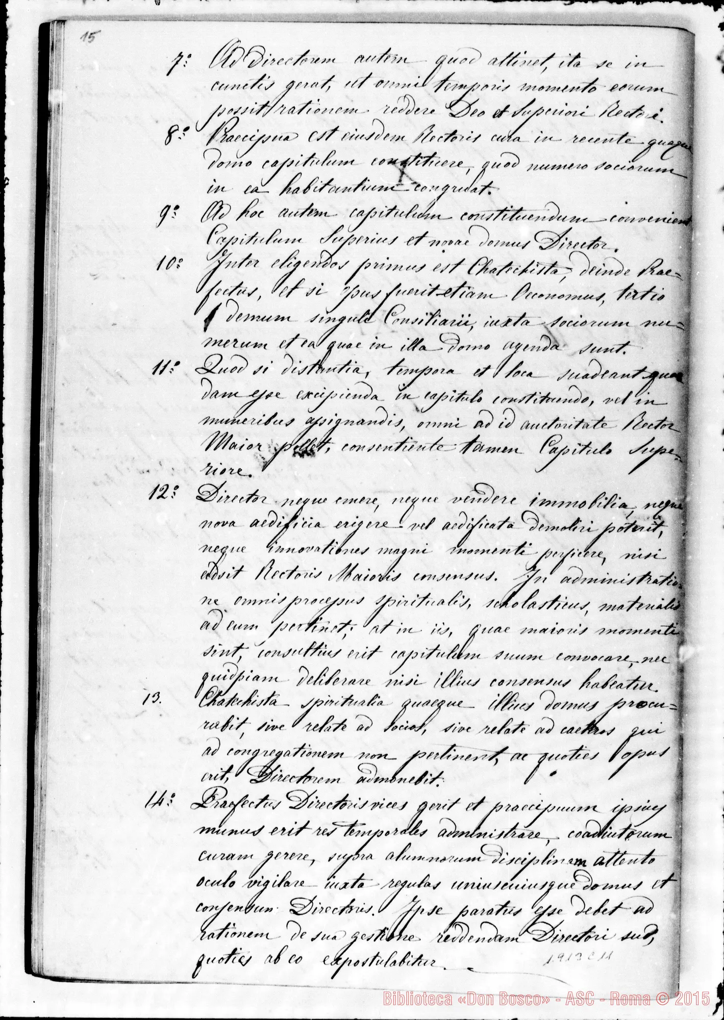 Fotogramma C 11 — Copia del documento anteriore con correz. autogr. Bosco