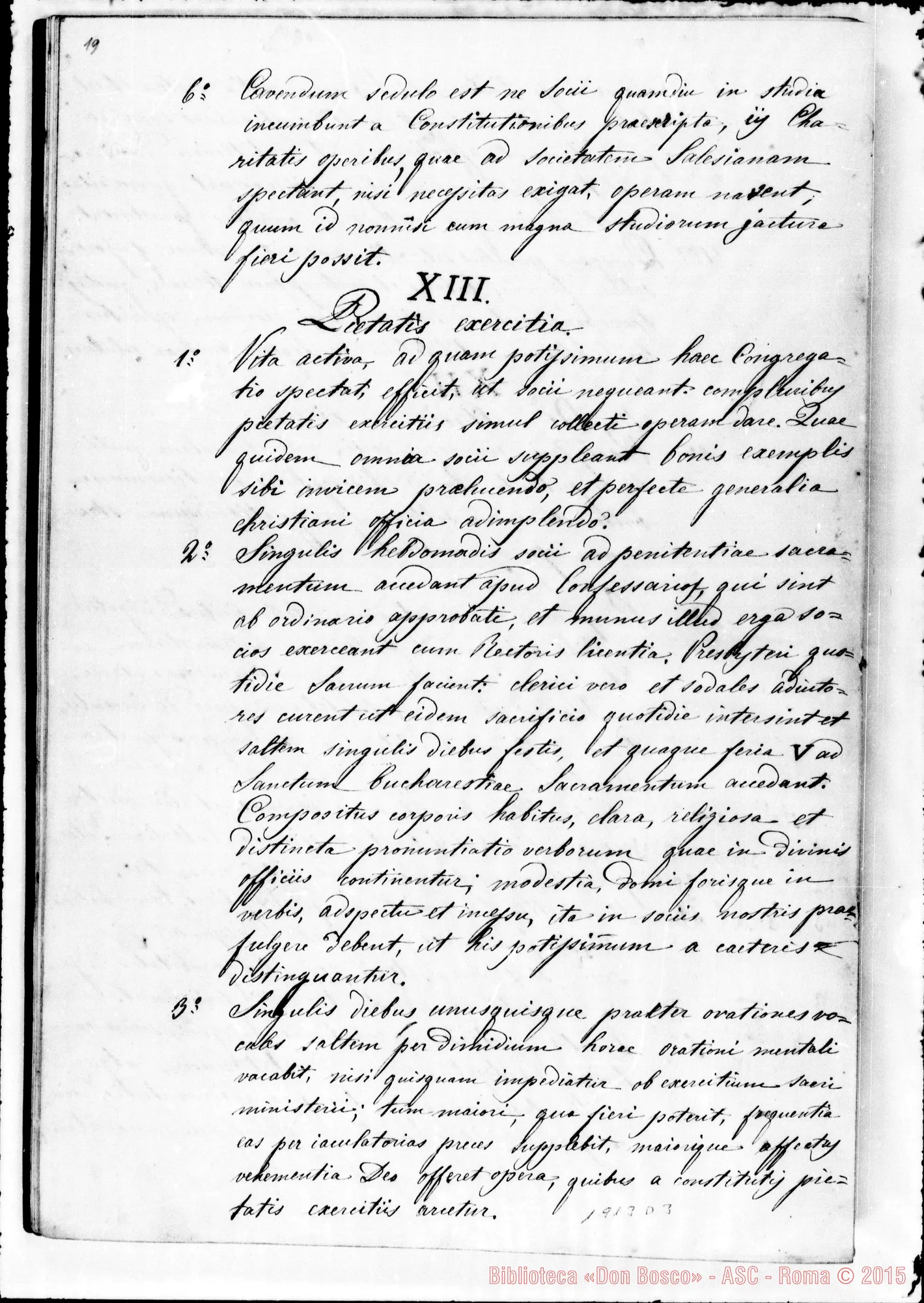 Fotogramma D 3 — Copia del documento anteriore con correz. autogr. Bosco