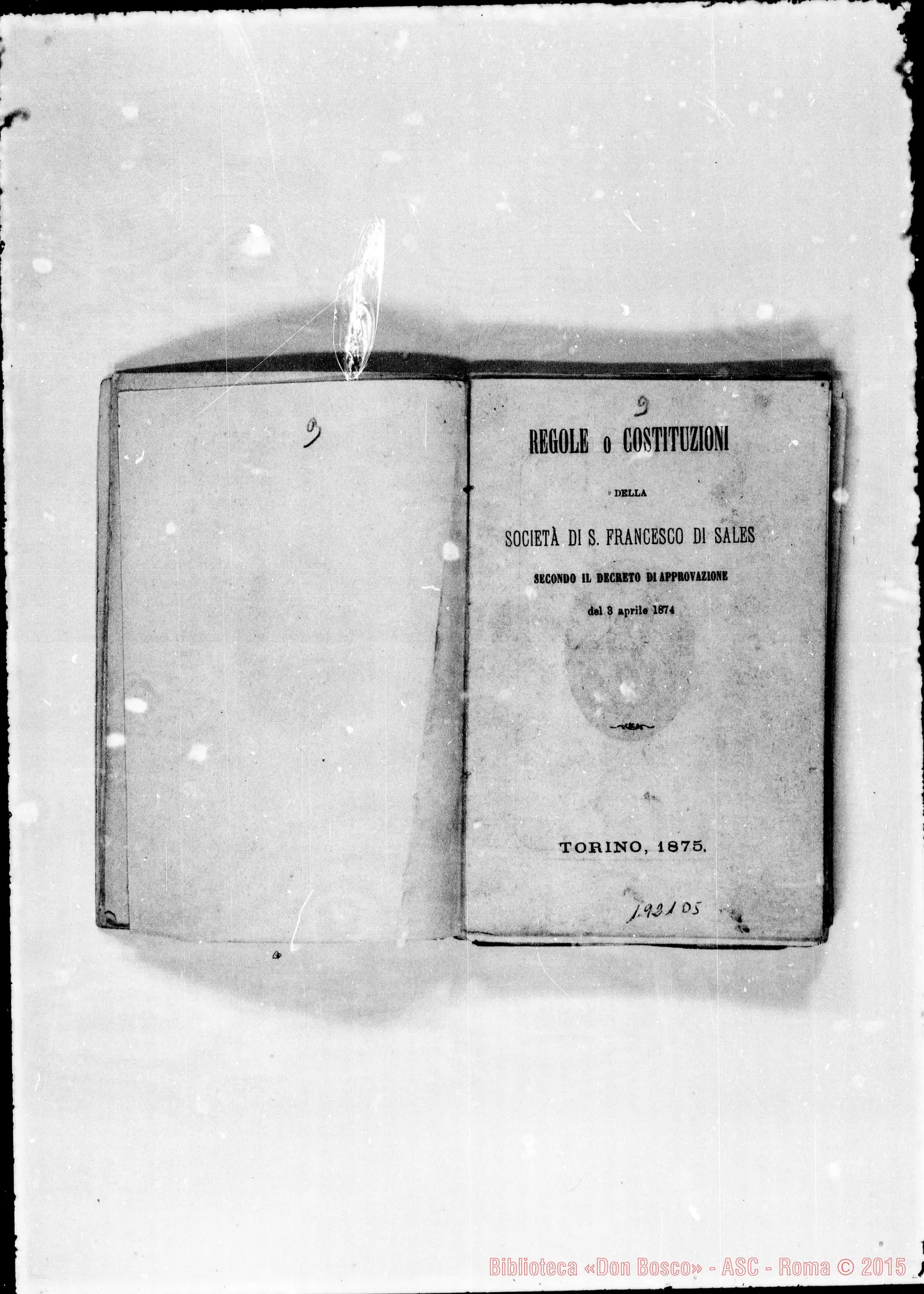 Fotogramma D 5 — Prima Edizione in lingua italiana. Bozze con correz. ms. anche autogr. Bosco
