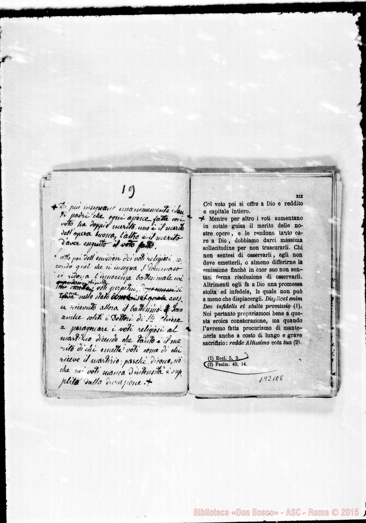 Fotogramma E 8 — Prima Edizione in lingua italiana. Bozze con correz. ms. anche autogr. Bosco