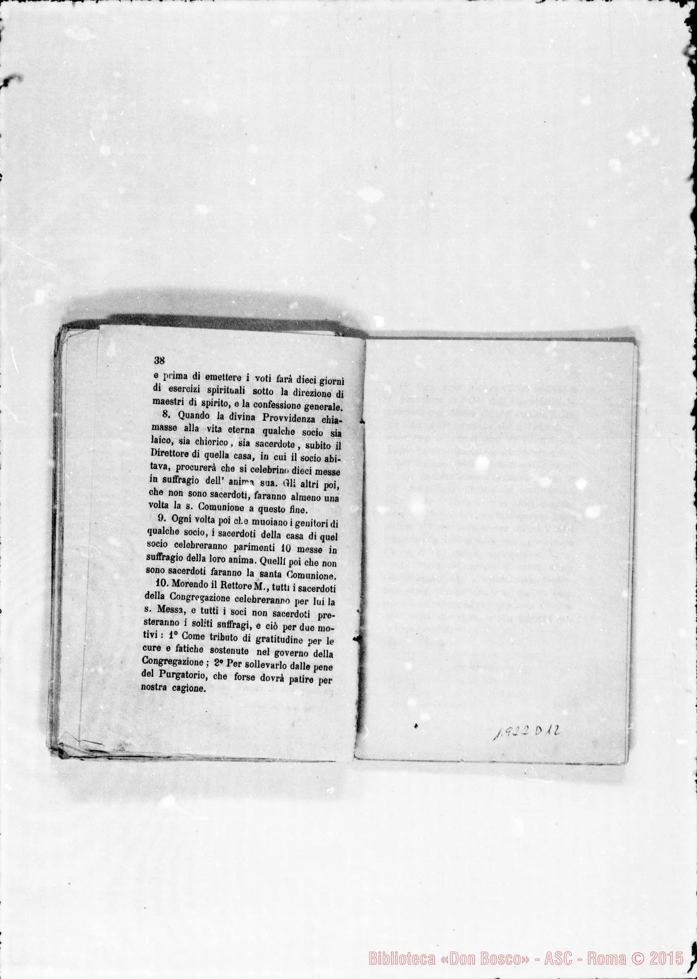 Fotogramma D 12 — Prima Edizione in lingua italiana. Bozze con correz. ms. anche autogr. Bosco
