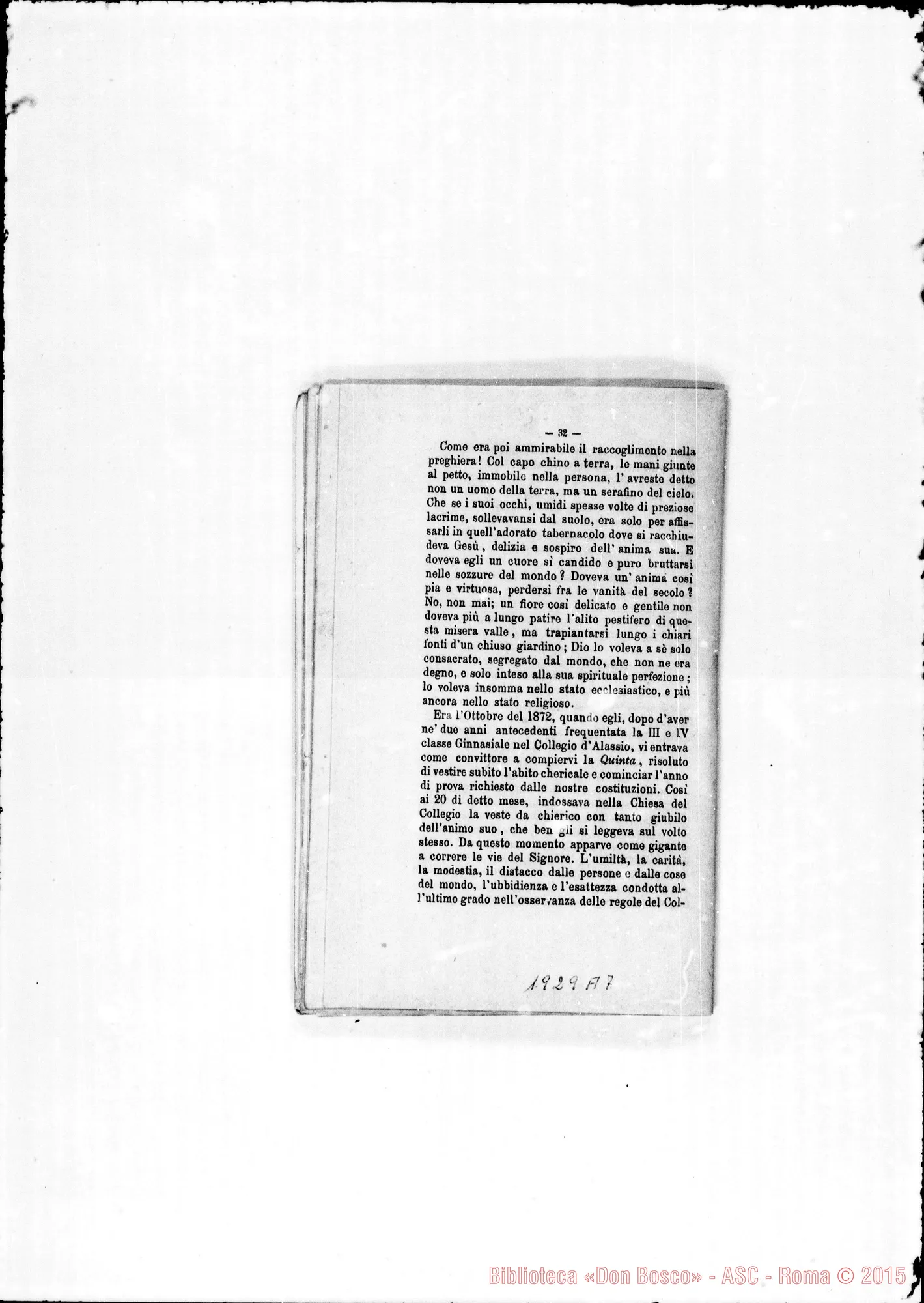 Fotogramma A 7 — 1877 Appaiono le Province Romana E Americana. Appare anche la carica d’archivista nella persona di D. Berto Gioachino