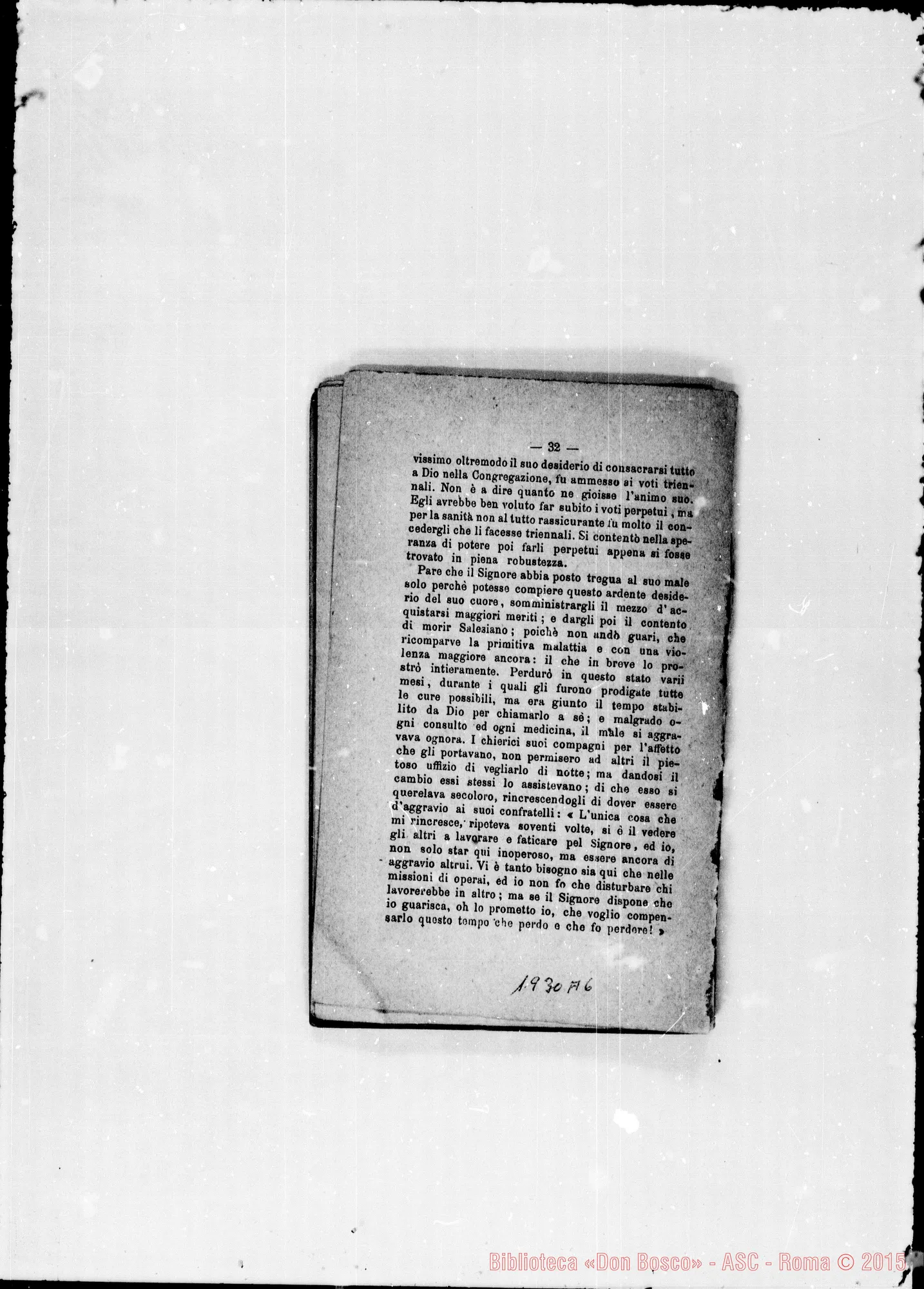 Fotogramma A 6 — 1878 Note autogr. Bosco. Ispettorie: Piemontese- Ligure- Americana- Romana. Note autogr. di D. Rua