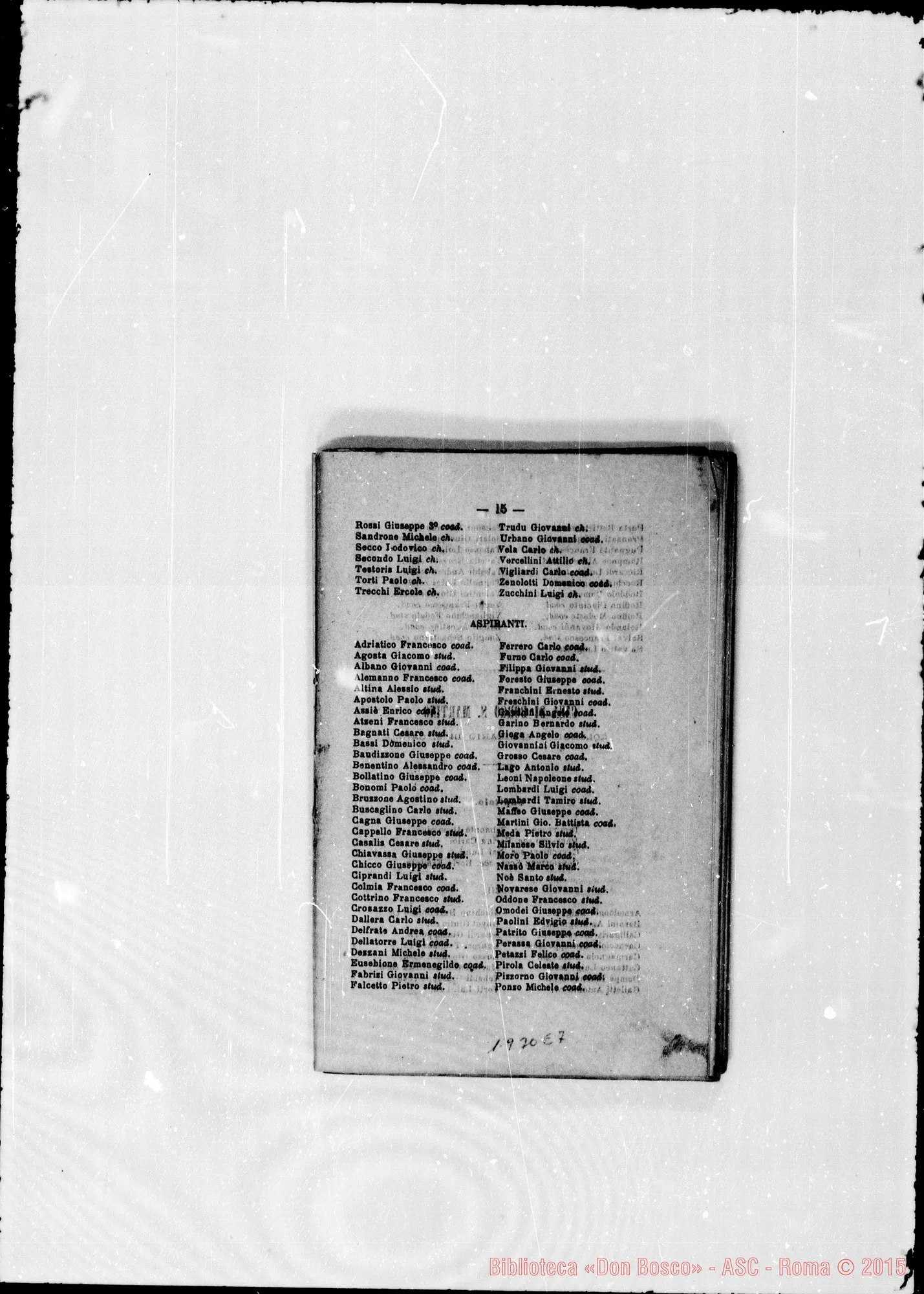 Fotogramma E 7 — 1879 in Francia: Case di Marsiglia E La Navarra