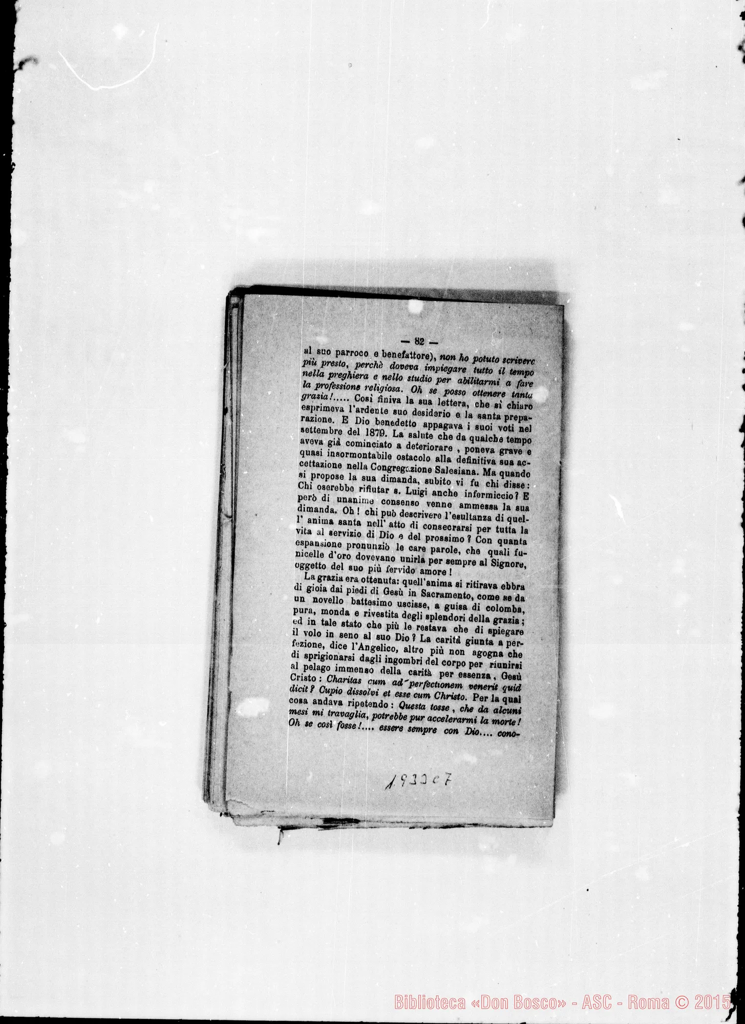 Fotogramma C 7 — 1880 Appare «Tor de’ Specchi» A Roma