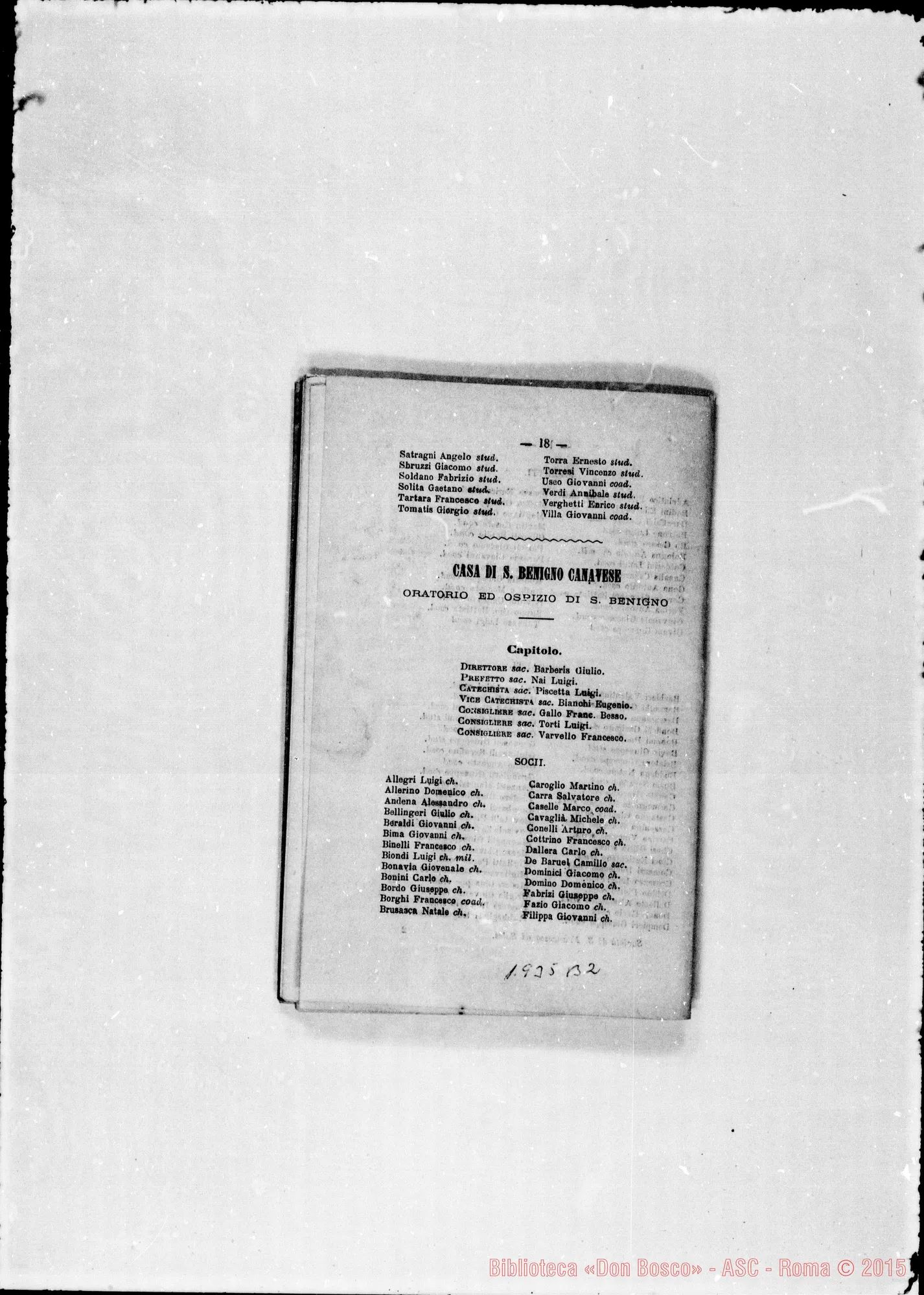 Fotogramma B 2 — 1883 Appare la Casa del Brasile addetta all’lspettoria dell’Uruguay