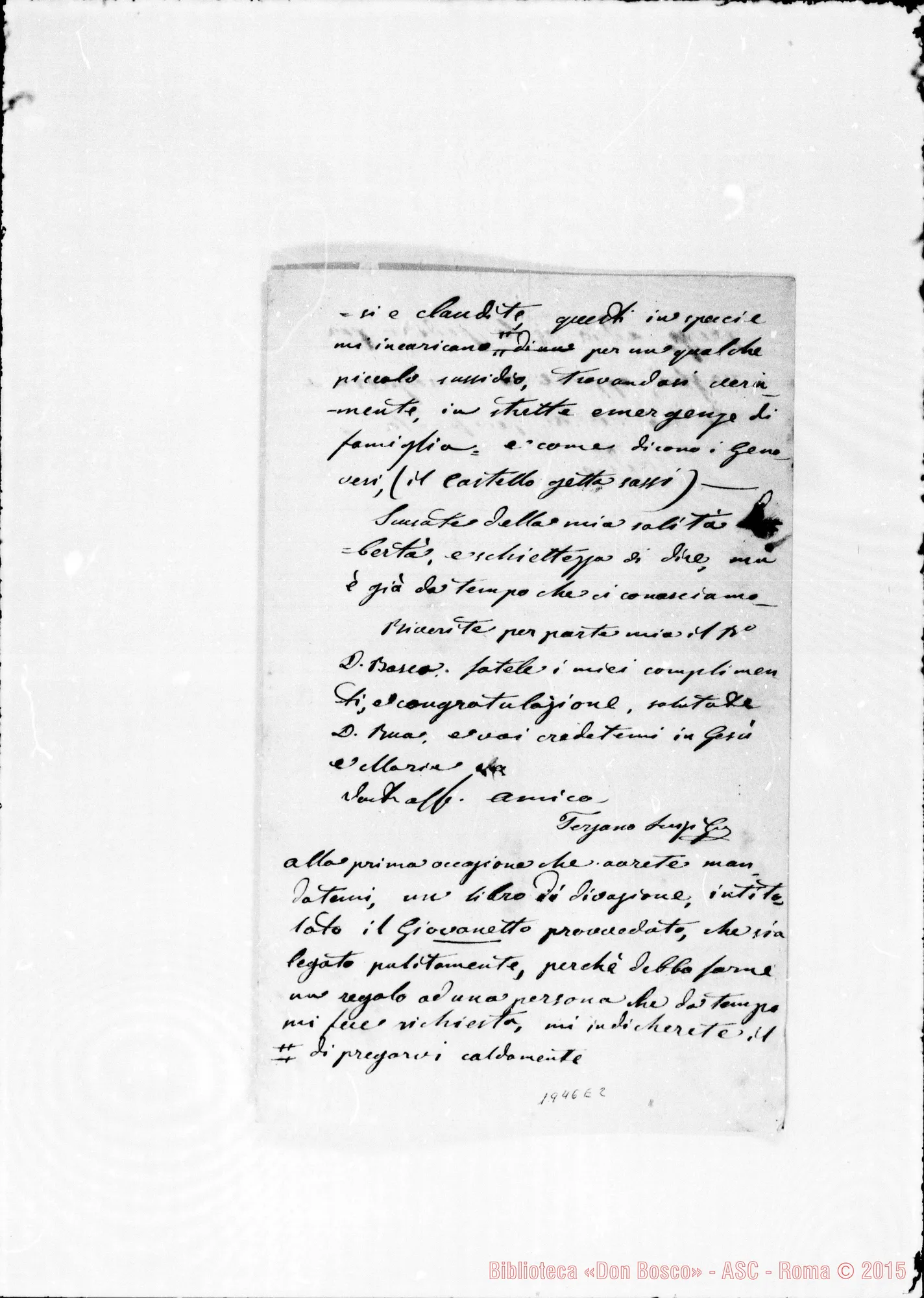Fotogramma E 2 — Luigi Fersano-Caro amico (D. Sala)
