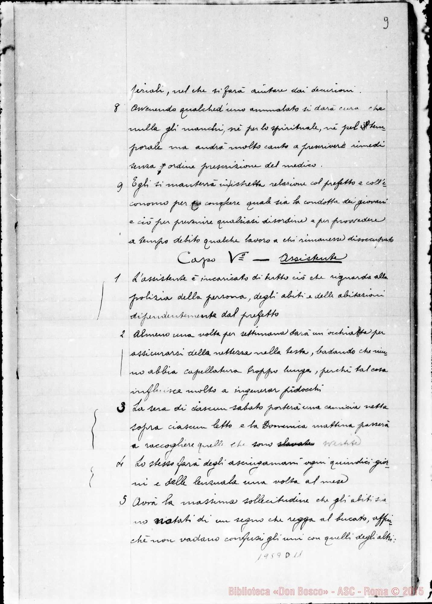Fotogramma D 11 — Copia ms. dell’anno 1852