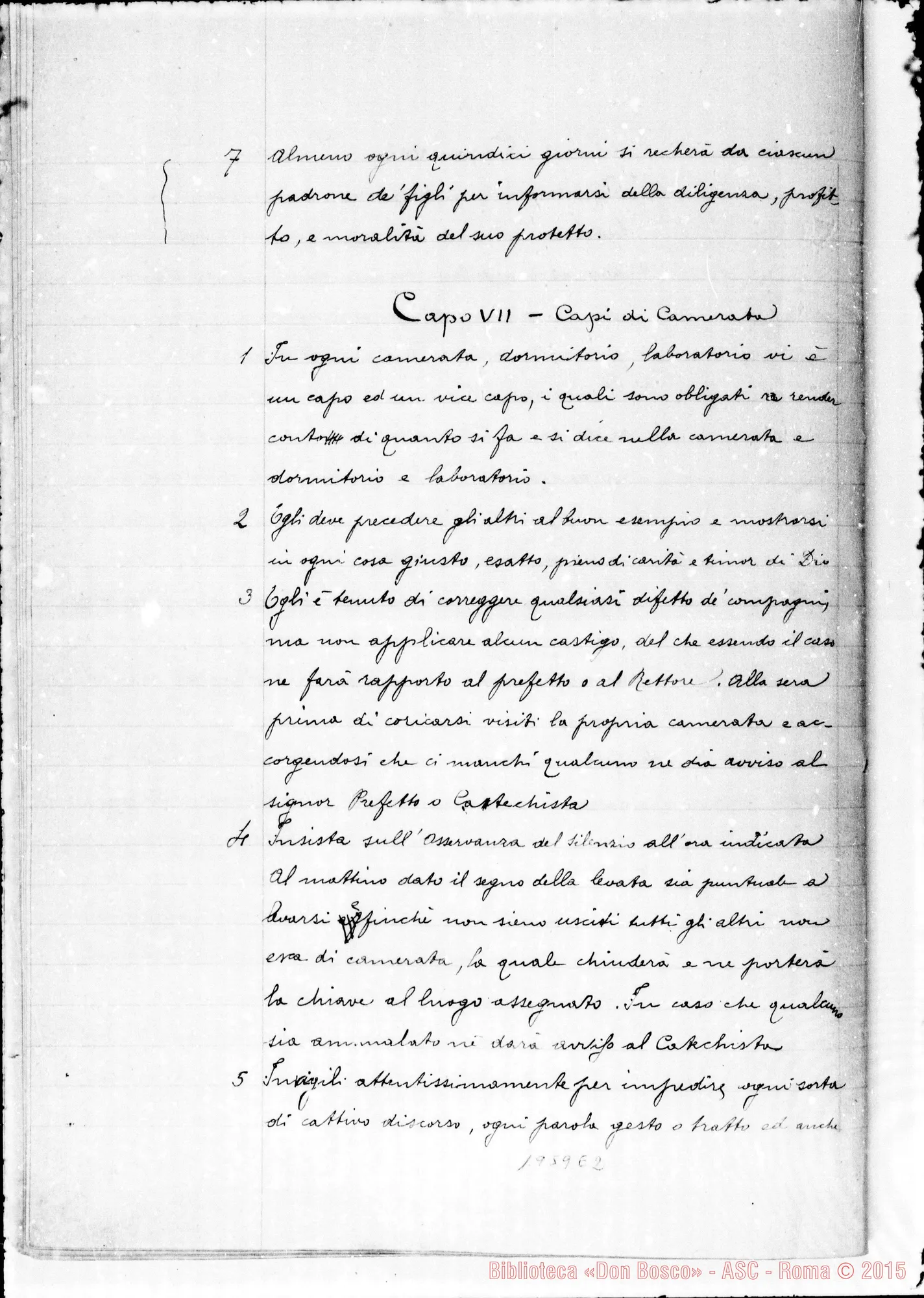 Fotogramma E 2 — Copia ms. dell’anno 1852