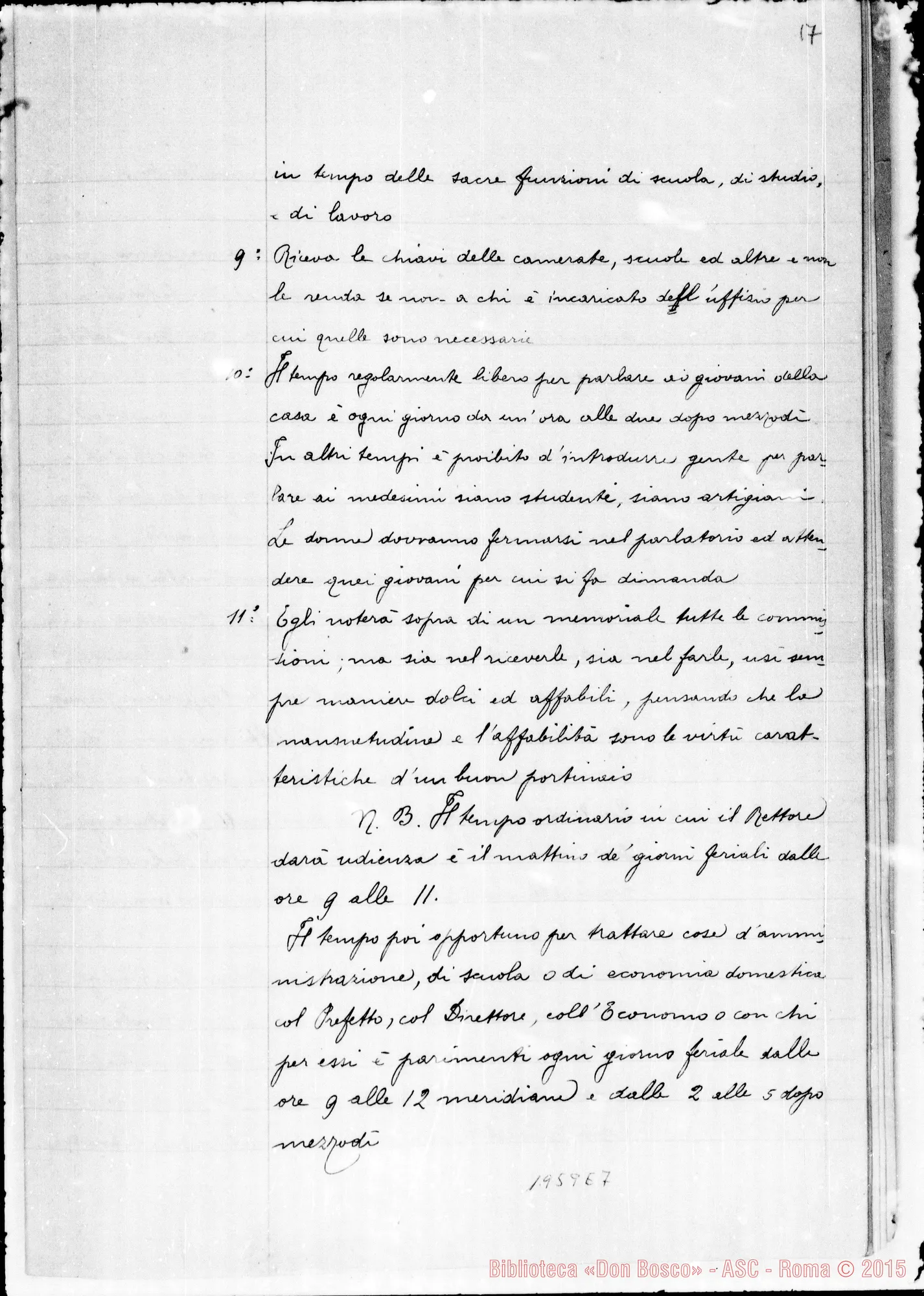 Fotogramma E 7 — Copia ms. dell’anno 1852