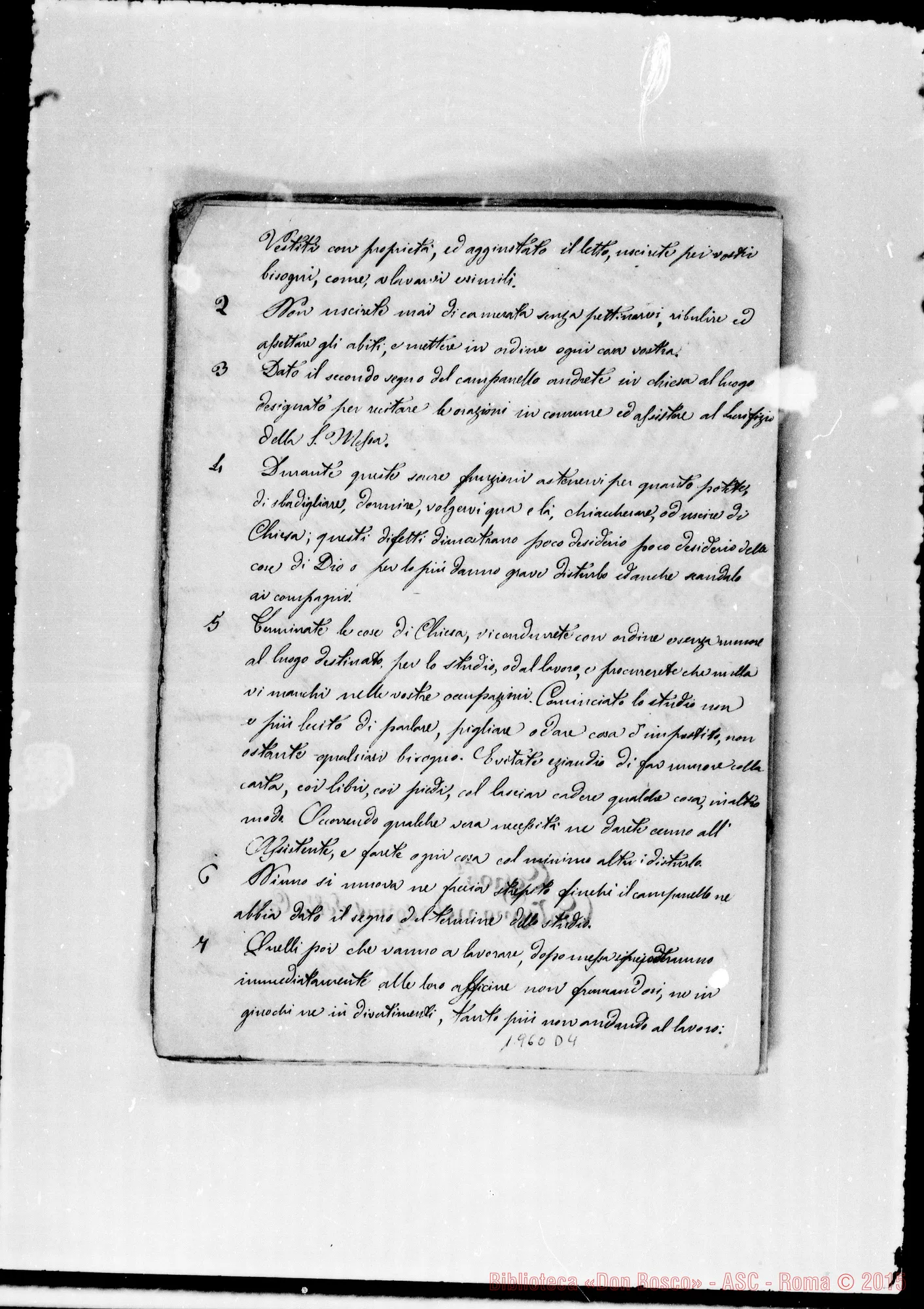 Fotogramma D 4 — Ms., anche del 1852
