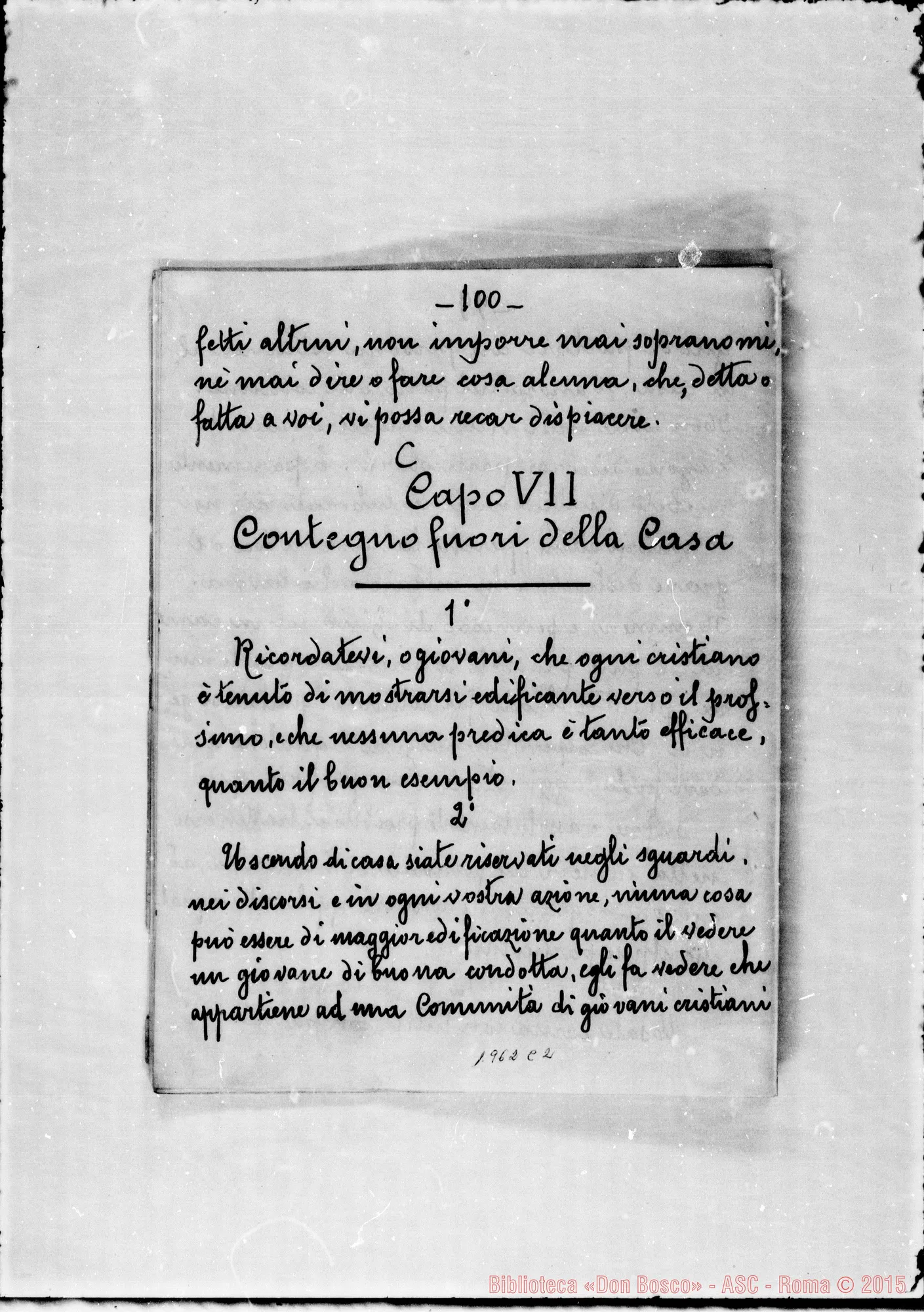 Fotogramma C 2 — Copia ms. tardiva (1867)