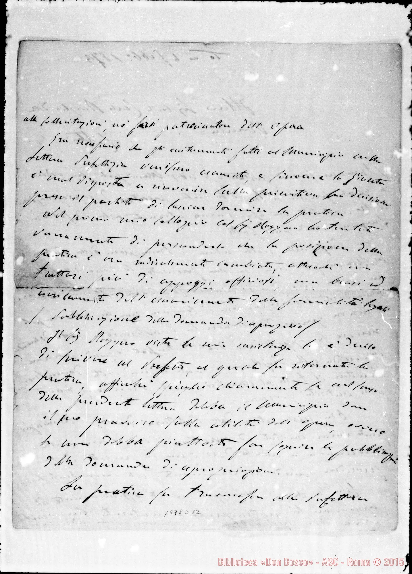 Fotogramma D 12 — Martini Giuseppe-Conte Carlo Riviglio. Per esproprio