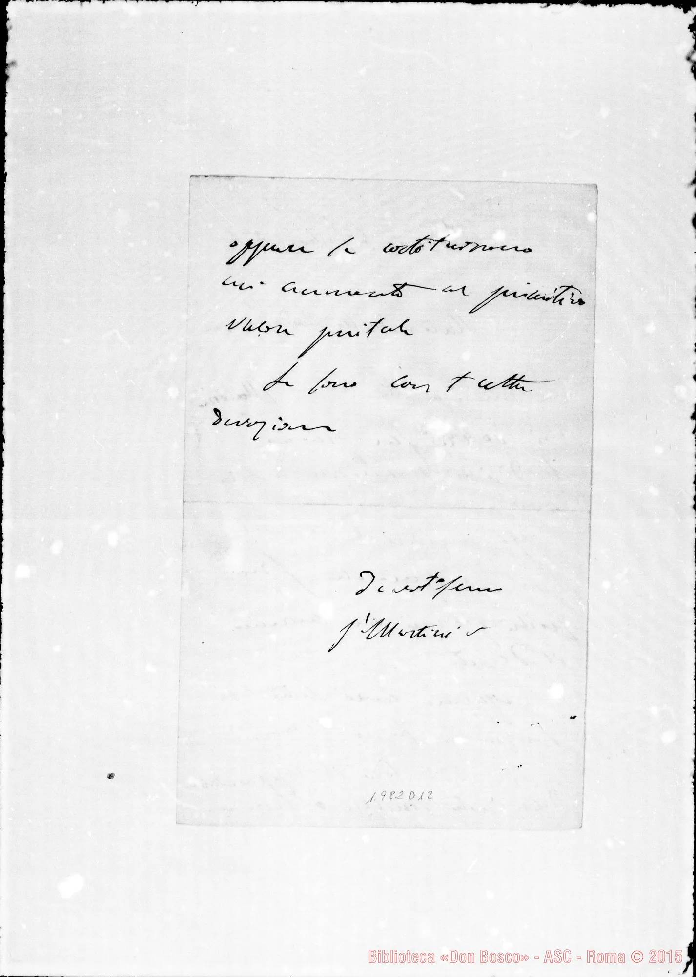 Fotogramma D 12 — Giuseppe Martini-Rev.do Sig.