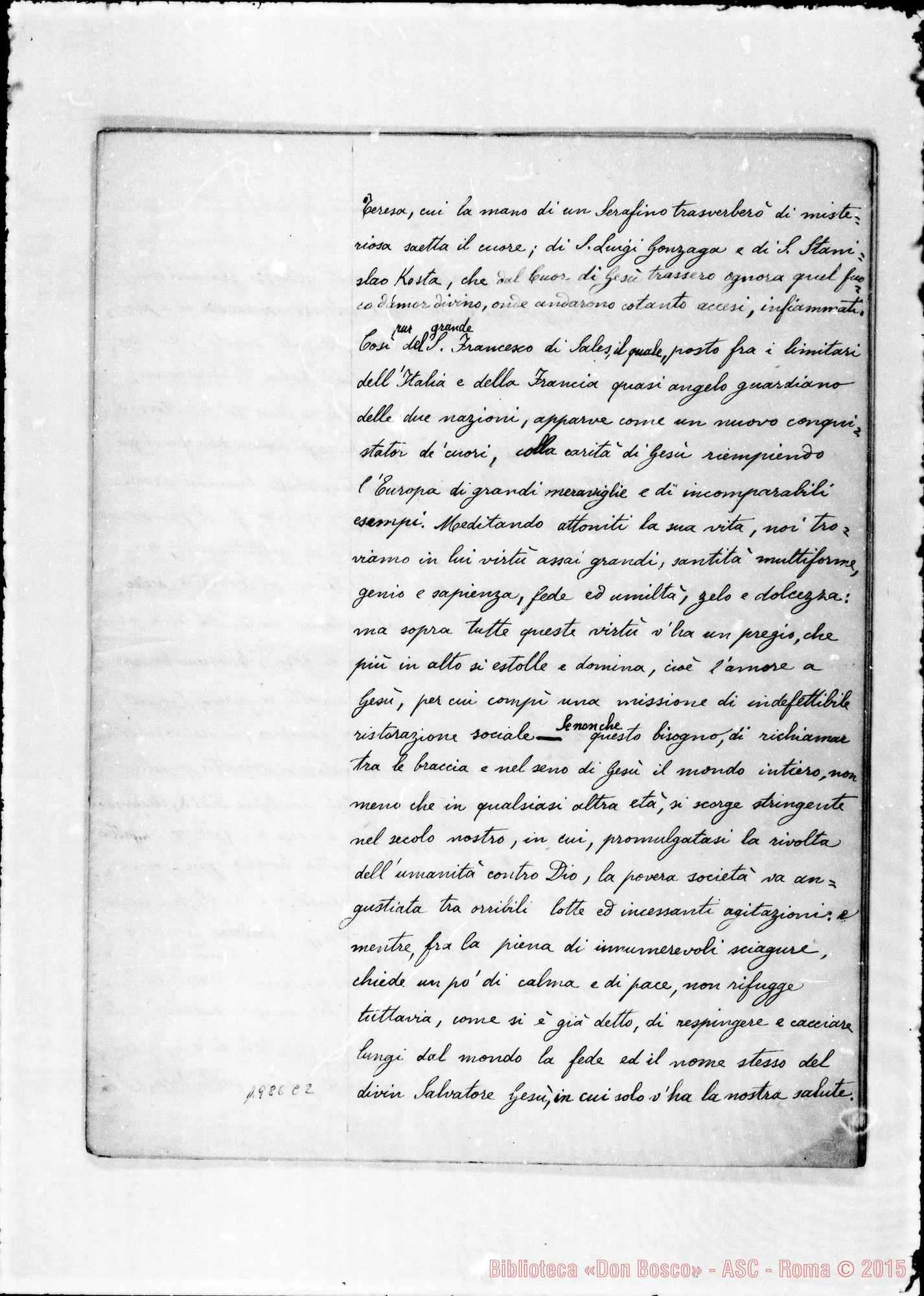 Fotogramma C 2 — L’Erezione E la consacrazione del Tempio