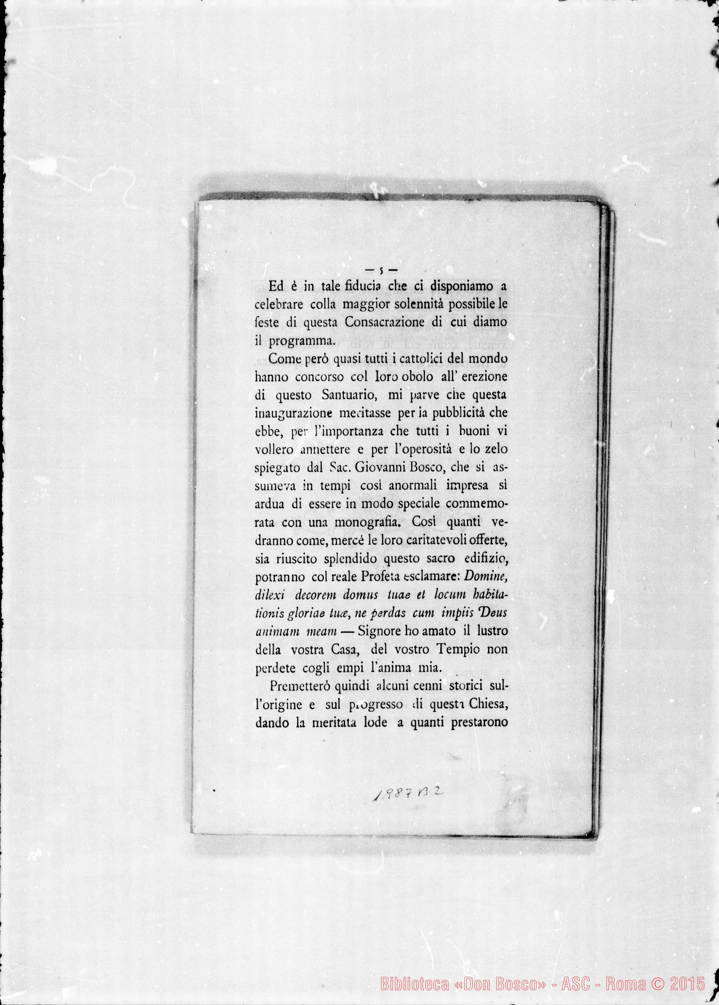 Fotogramma B 2 — Il Santuario del Sacro Cuore di Gesù. Pel Sac. D, Dalmazzo. Stampato