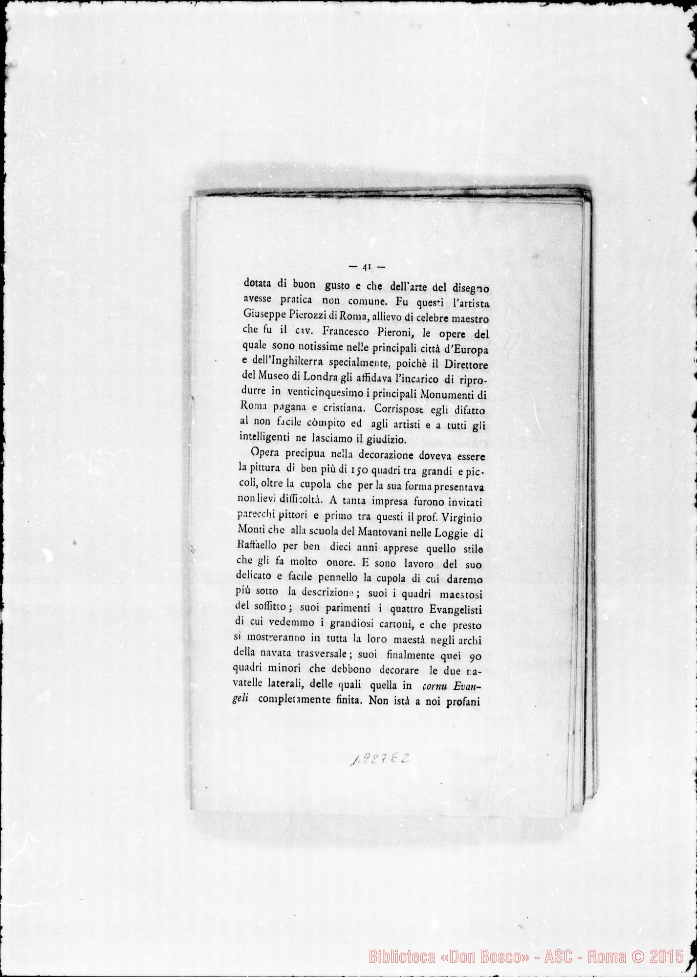 Fotogramma E 2 — Il Santuario del Sacro Cuore di Gesù. Pel Sac. D, Dalmazzo. Stampato