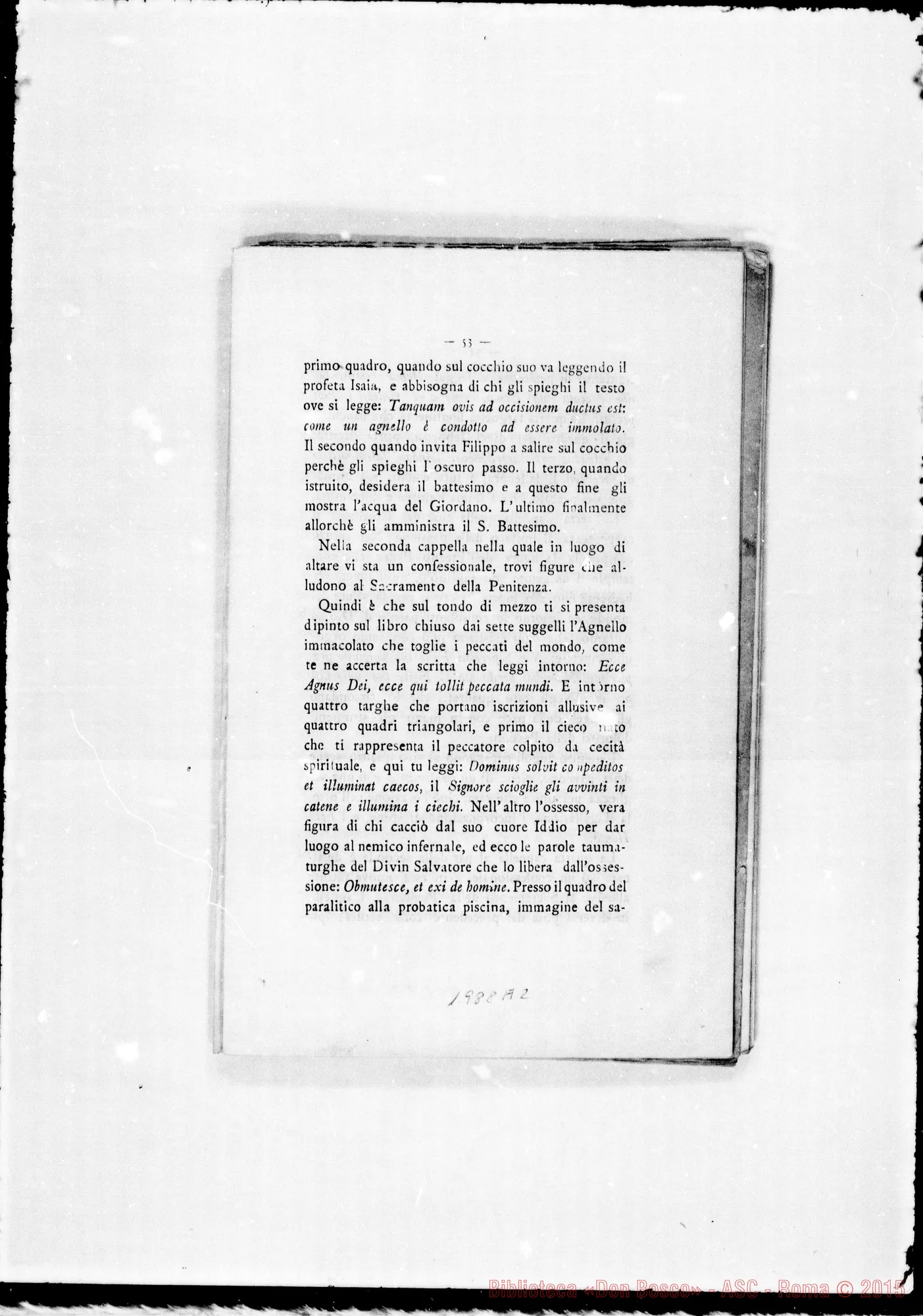 Fotogramma A 2 — Il Santuario del Sacro Cuore di Gesù. Pel Sac. D, Dalmazzo. Stampato