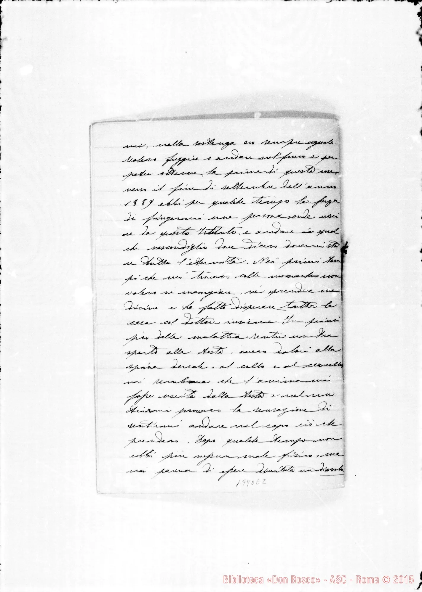 Fotogramma E 2 — Altra relazione