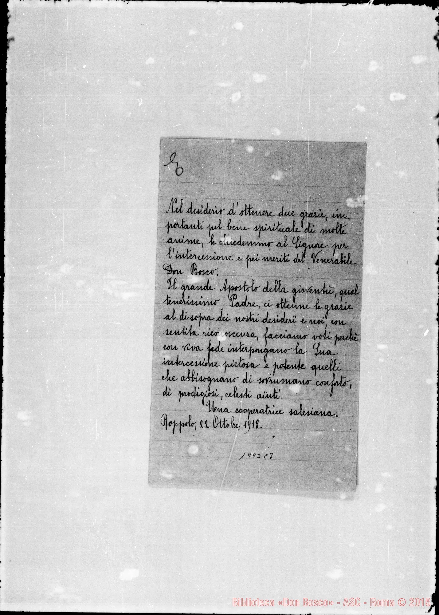 Fotogramma C 7 — » Grazia ricevuta