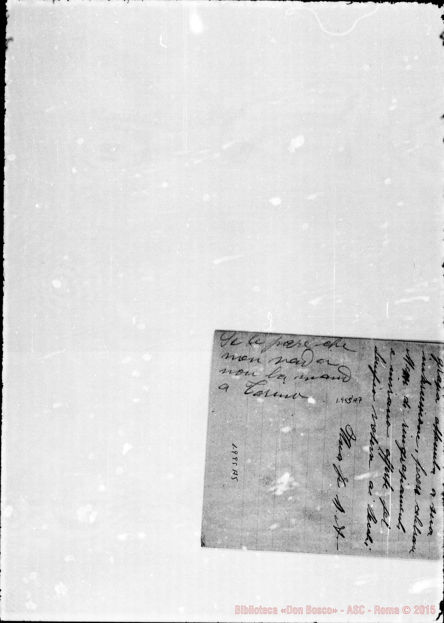 Fotogramma A 7 — » «Guarita miracolosamente…»