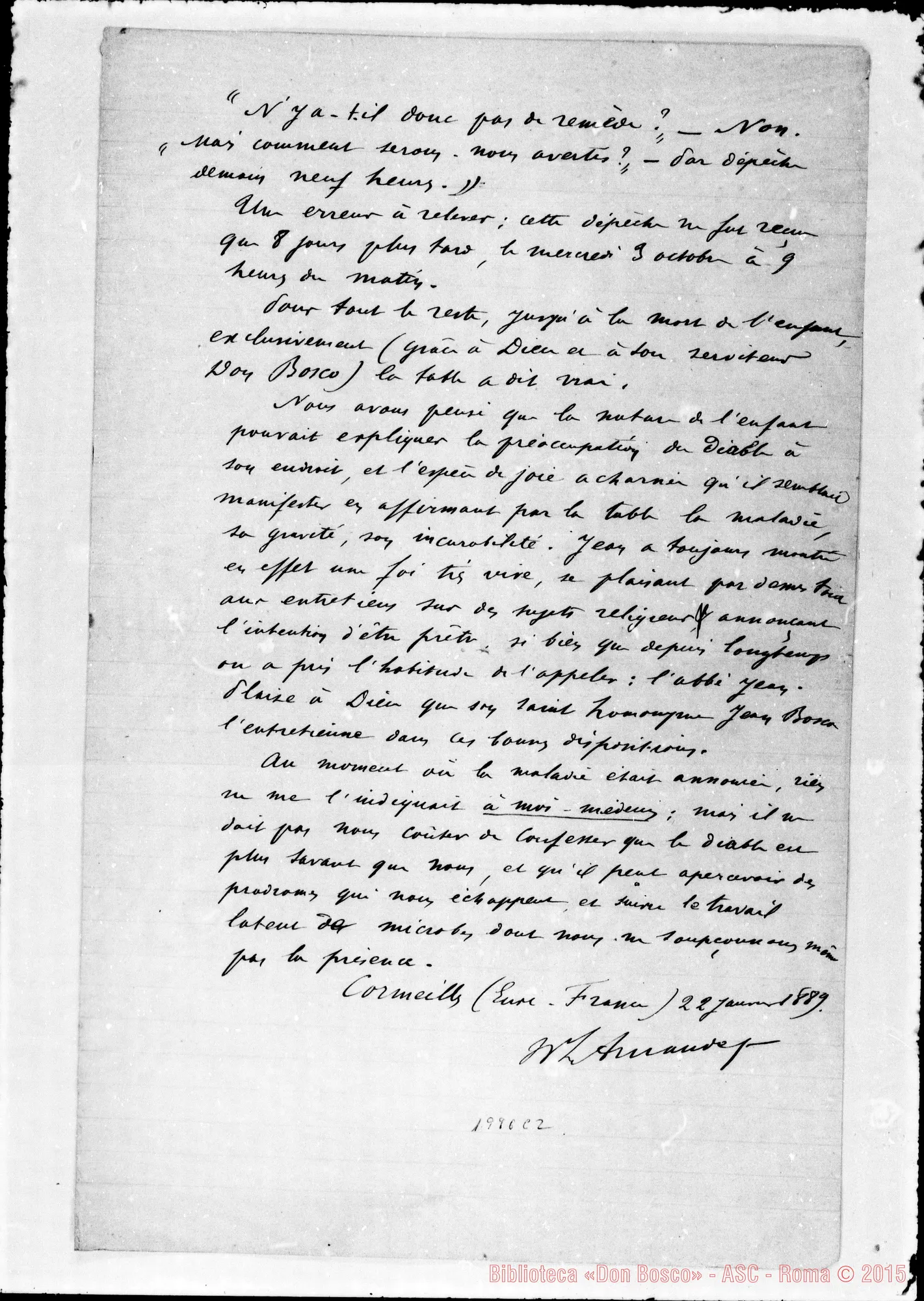Fotogramma C 2 — Relazione di guarigione
