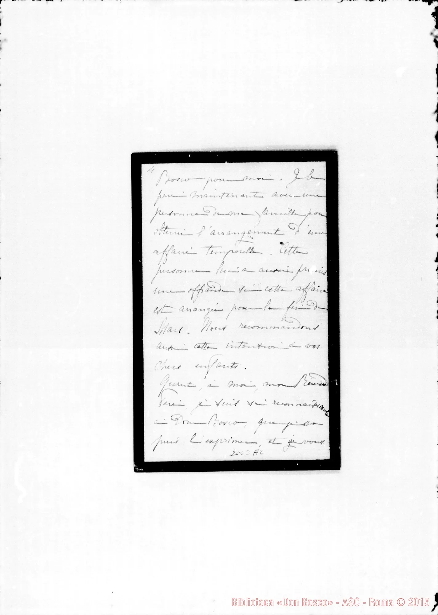 Fotogramma A 2 — Boymondi F.: Relazione