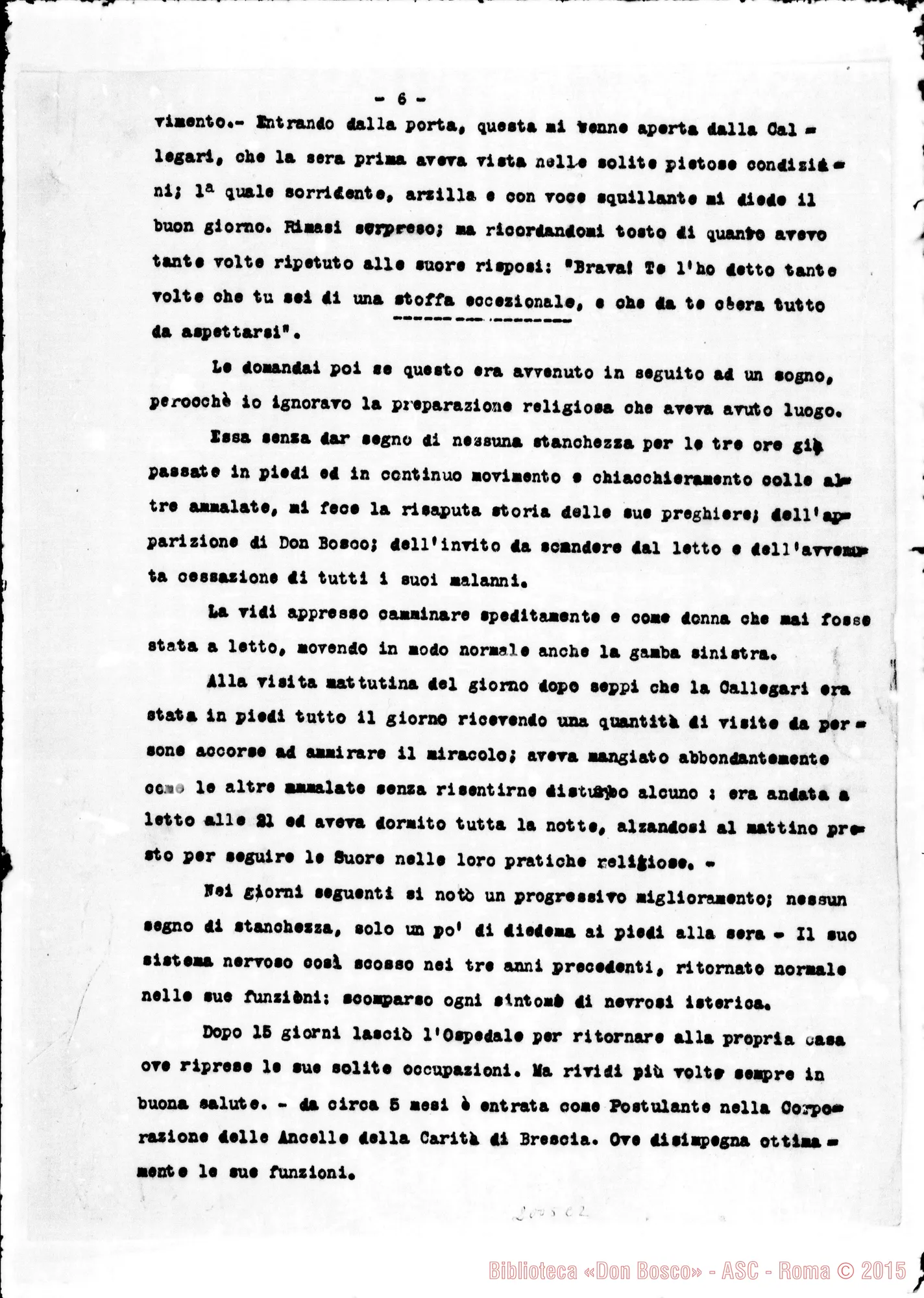 Fotogramma C 2 — Relazione del medico curante