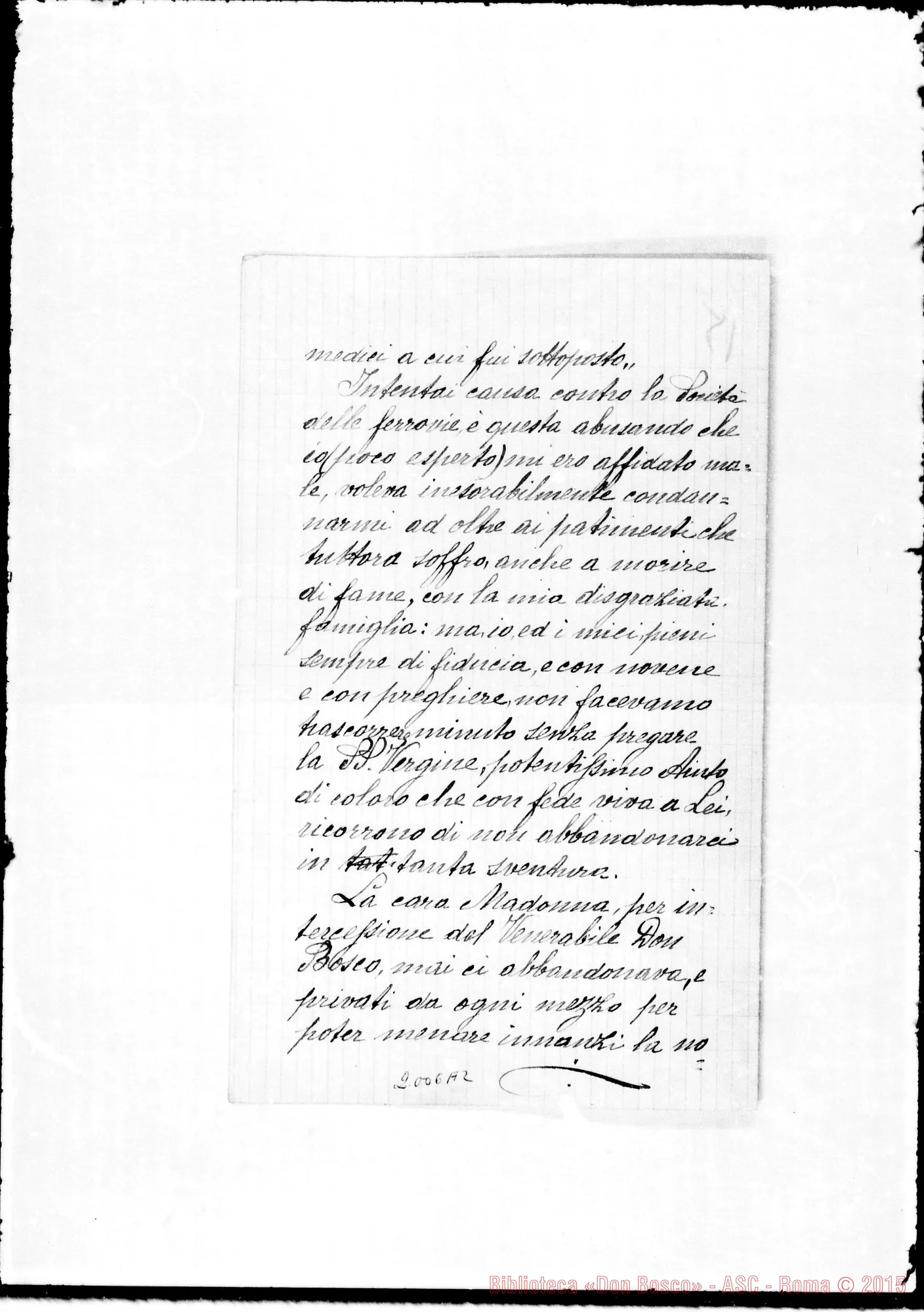 Fotogramma A 2 — Cangiano Gennaro: Relazione