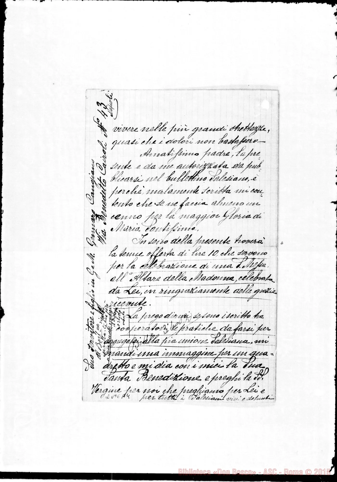 Fotogramma A 4 — Cangiano Gennaro: Relazione
