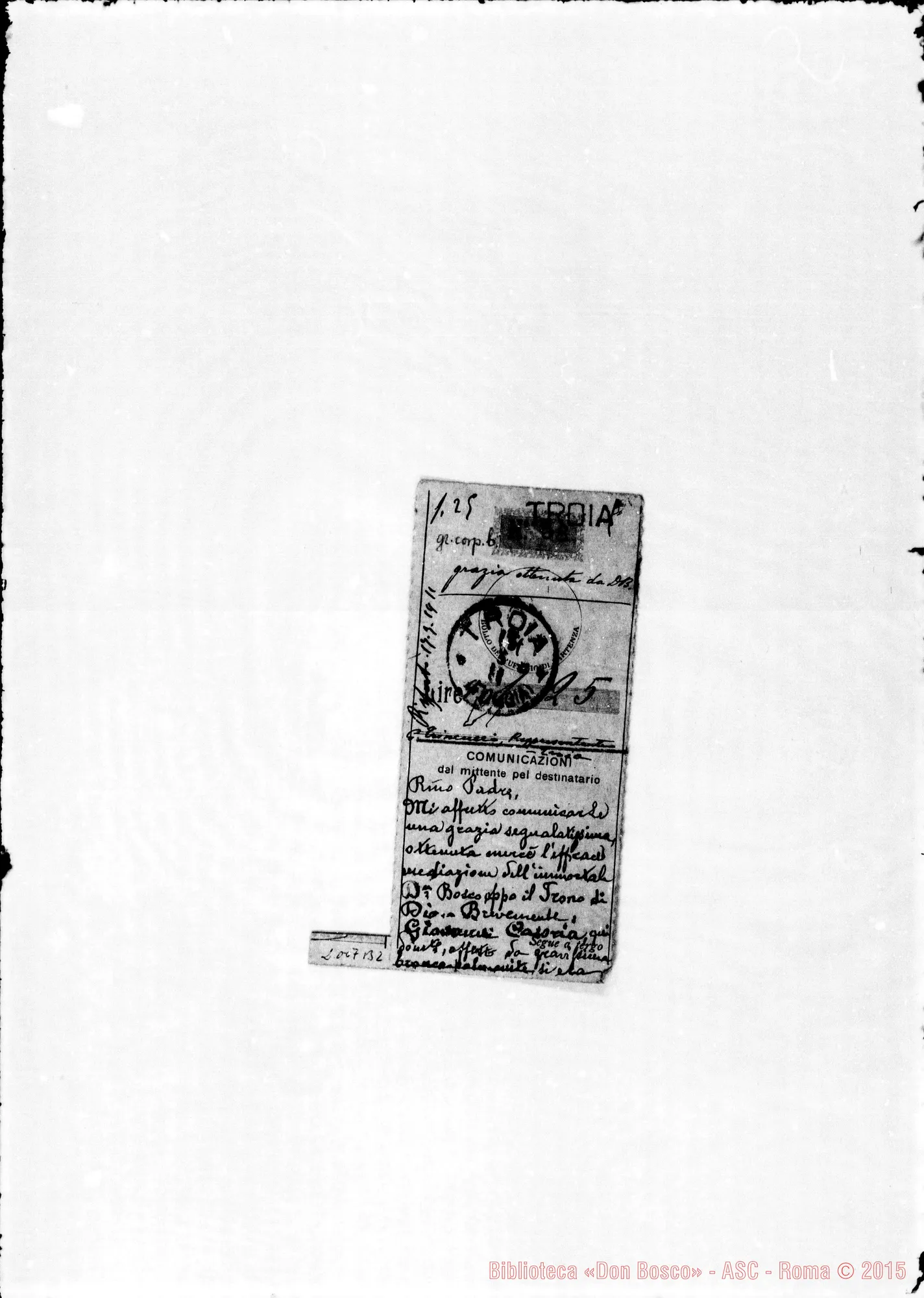 Fotogramma B 2 — Casoria Giovanni: Offerta per grazia