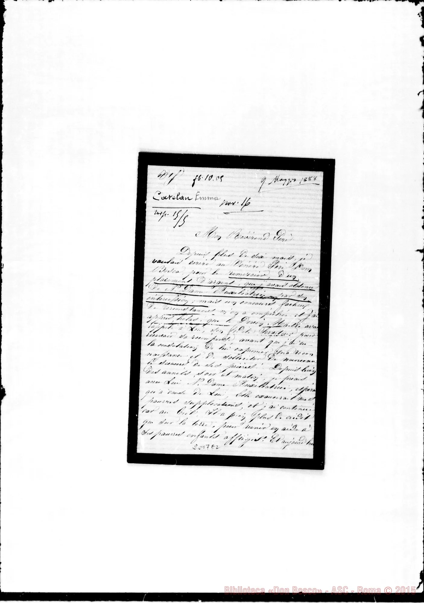 Fotogramma E 2 — Catelan Emma: Relazione