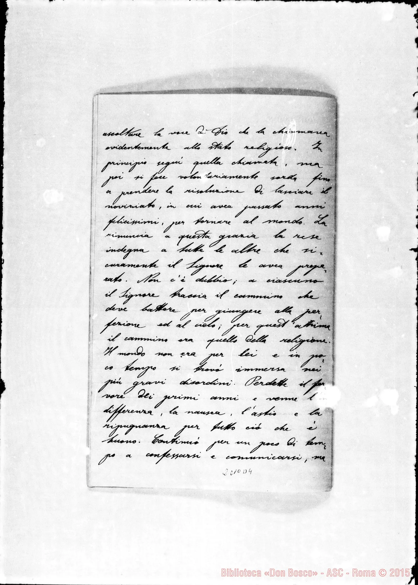 Fotogramma D 4 — Evasio R.-Rev.mo Superiore