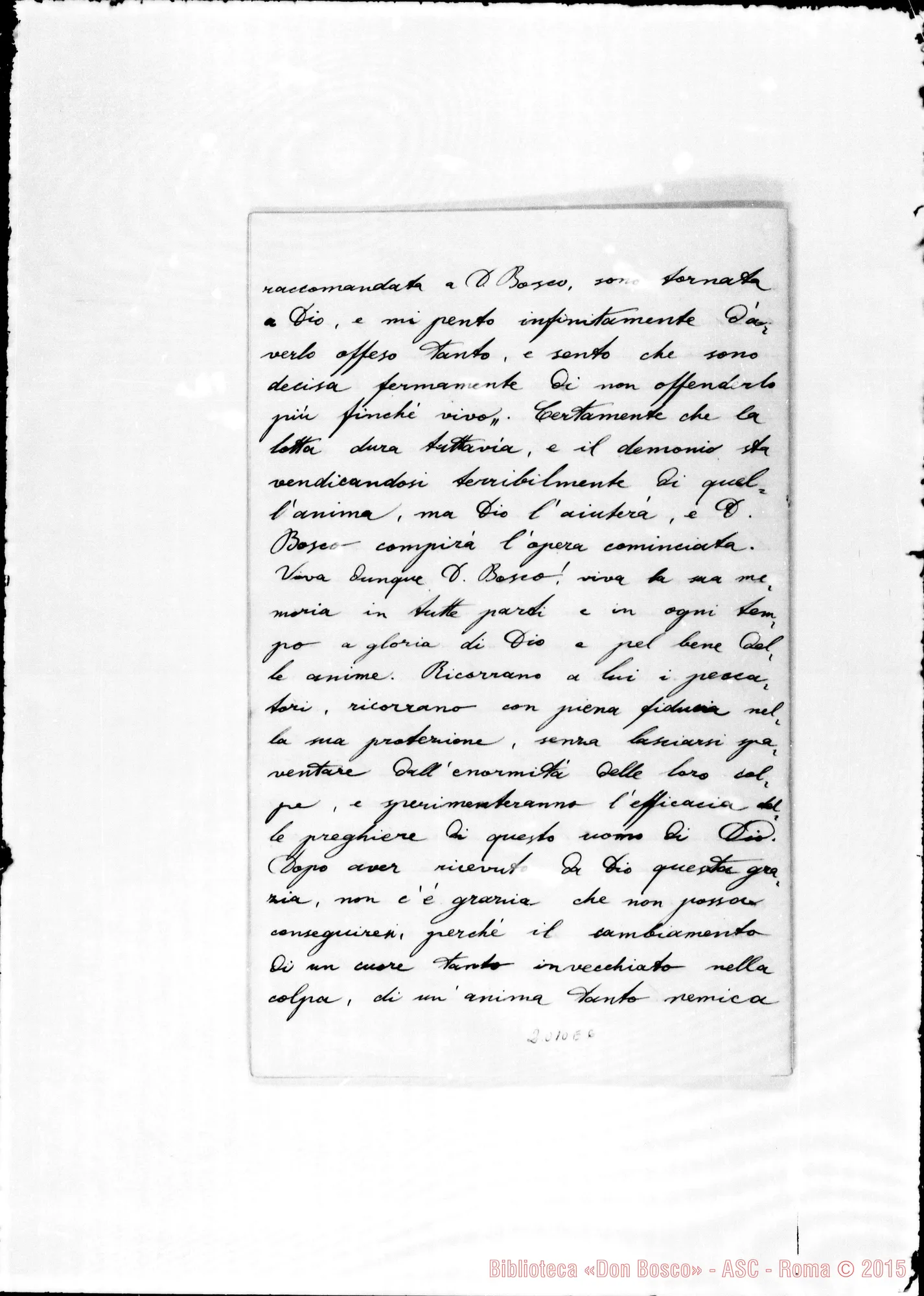 Fotogramma E 6 — Evasio R.-Rev.mo Superiore