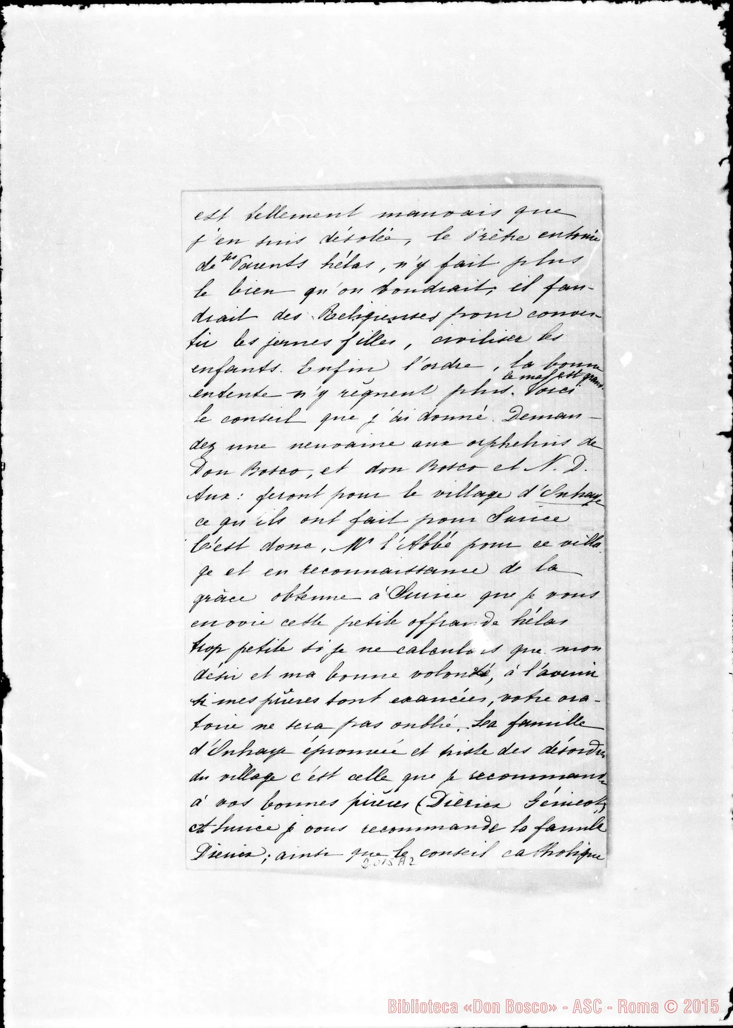 Fotogramma A 2 — Dieriex Genicot: Grazia ottenuta