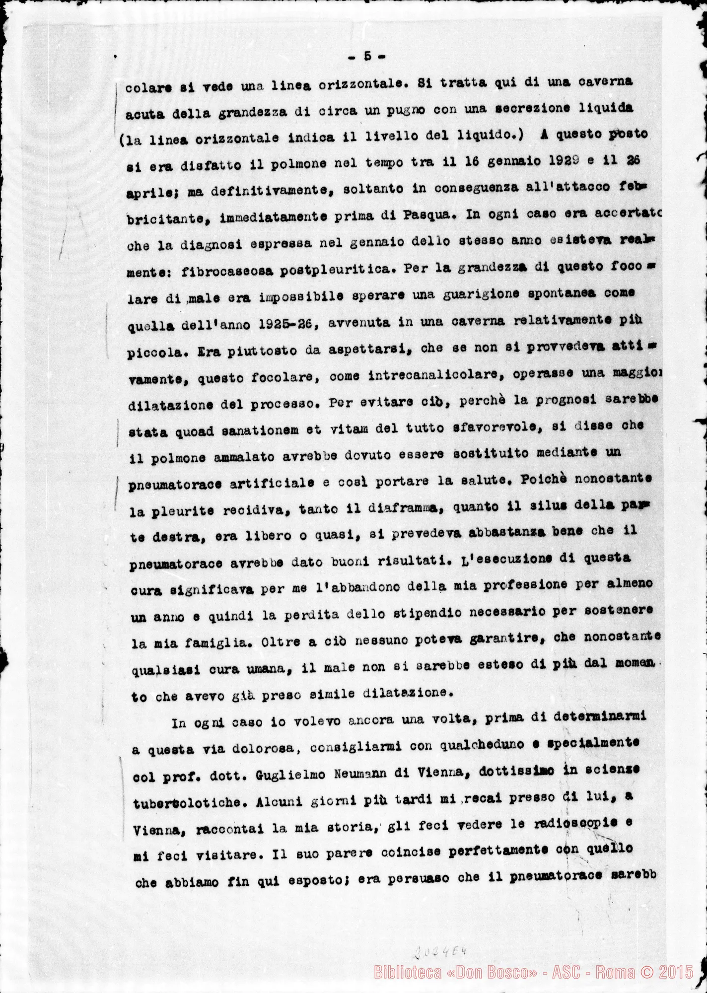 Fotogramma E 4 — «E’ ormai un anno…»