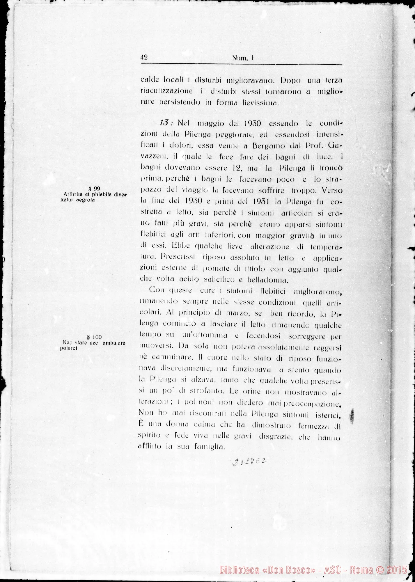 Fotogramma E 2 — Taurinen. Canonizationis B. Joannis Bosco. Summarium