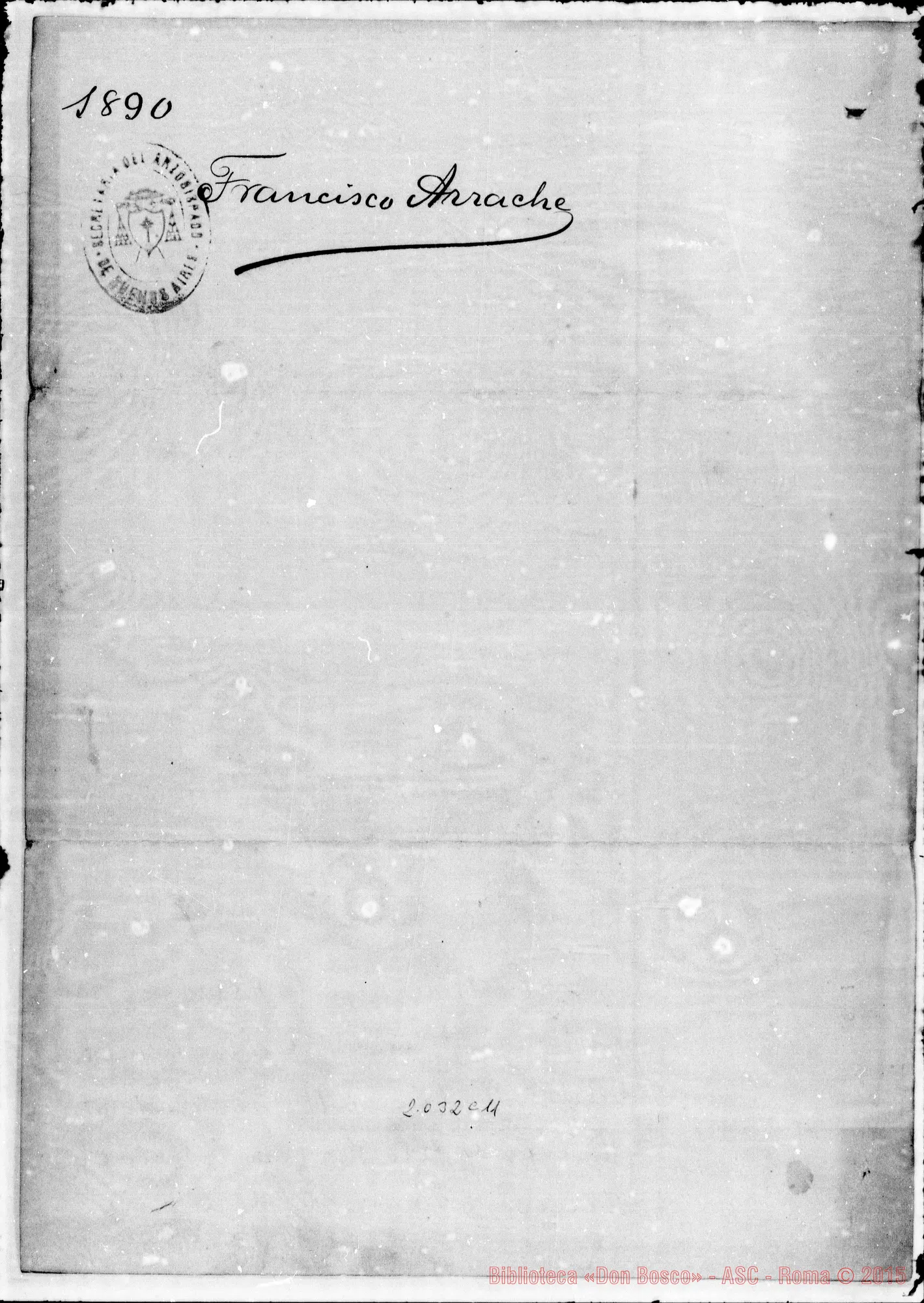 Fotogramma C 11 — Milciades Echagüe: «In nomine Domini. Amen»