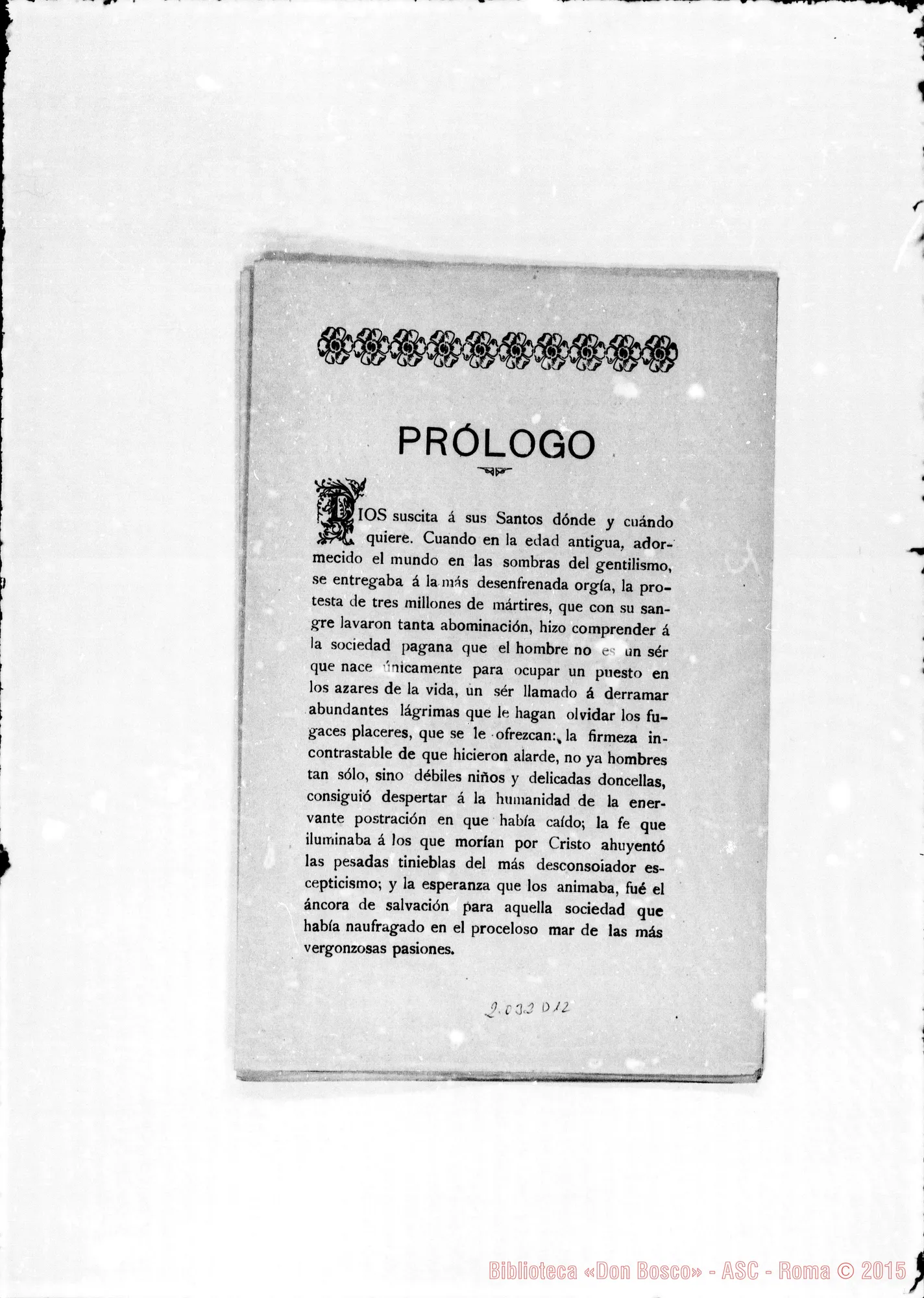Fotogramma D 12 — Lopez Roberto. Stampato