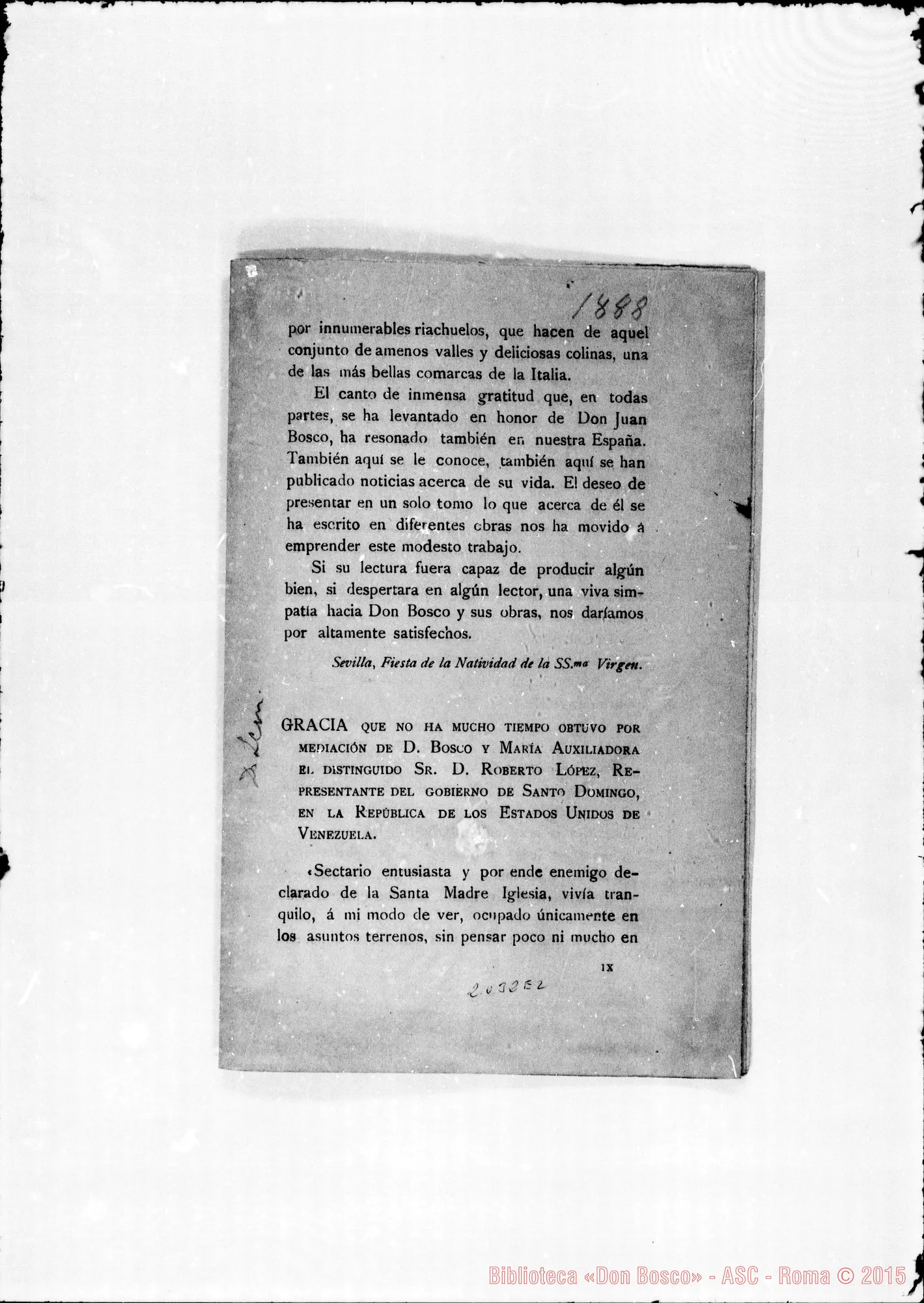 Fotogramma E 2 — Lopez Roberto. Stampato