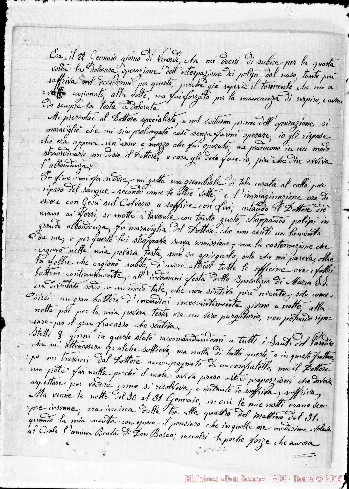 Fotogramma E 2 — Merlo Feiice-D. Lemoyne. Relazione di grazia