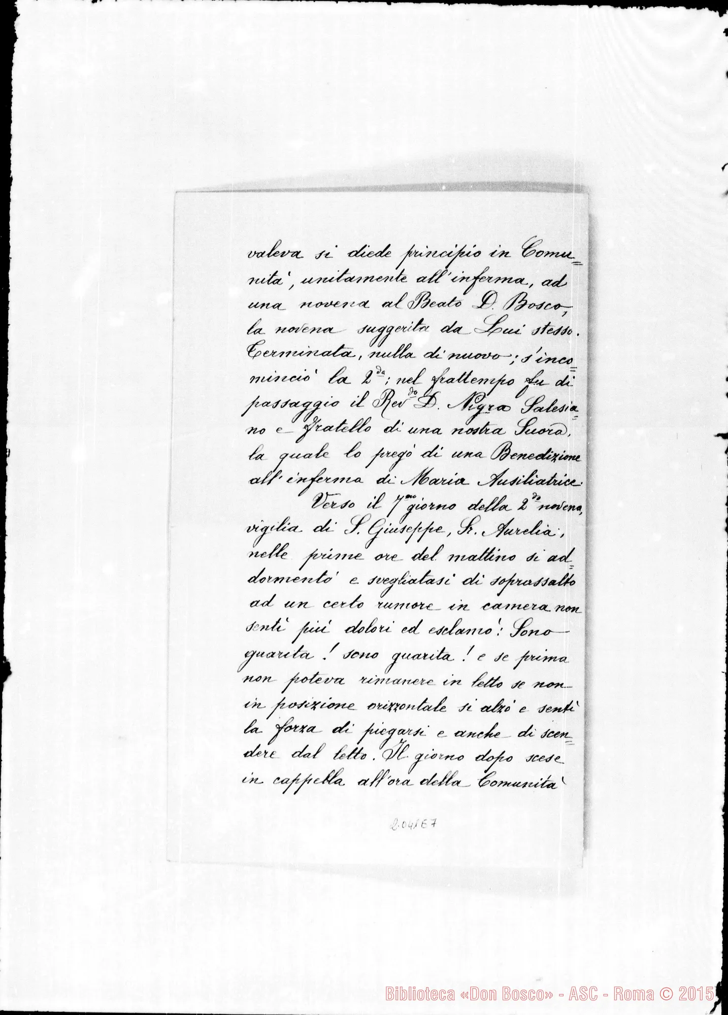 Fotogramma E 7 — Giuseppe Testore-D. Amedei