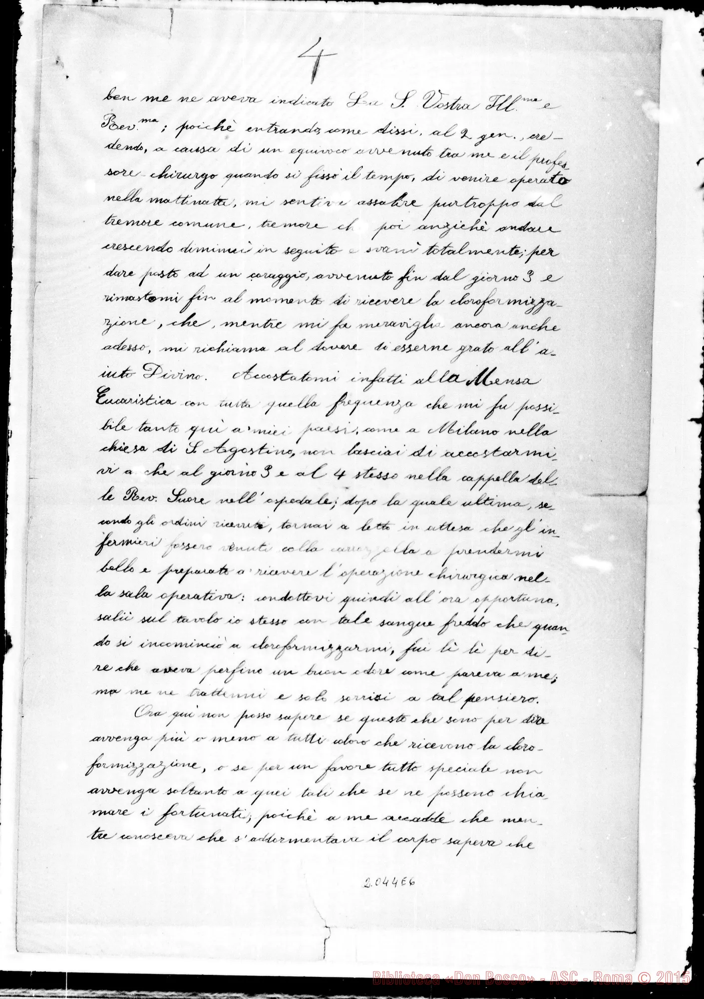 Fotogramma E 6 — Pochintesta Michele-D. Albera. Relazione