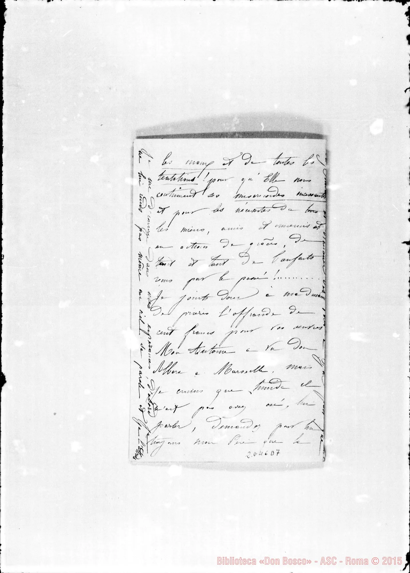 Fotogramma D 7 — Lettera