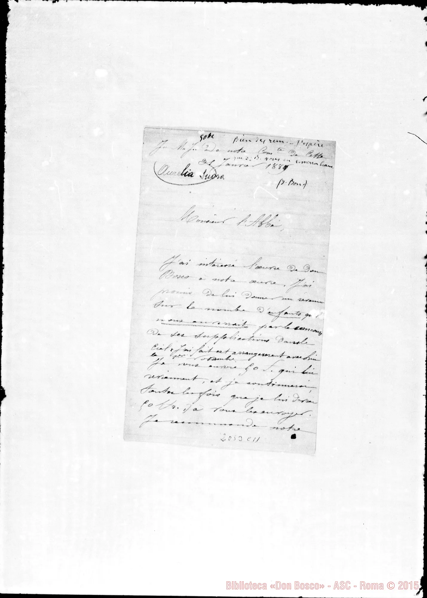 Fotogramma C 11 — Aurelia: Grazia ricevuta