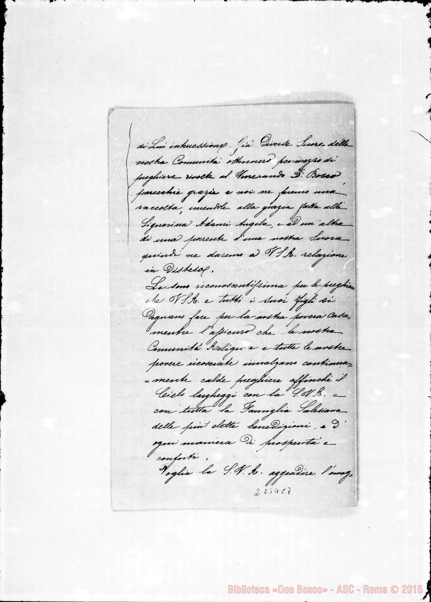 Fotogramma C 7 — Suor Maria di Nazaret-D. Rua