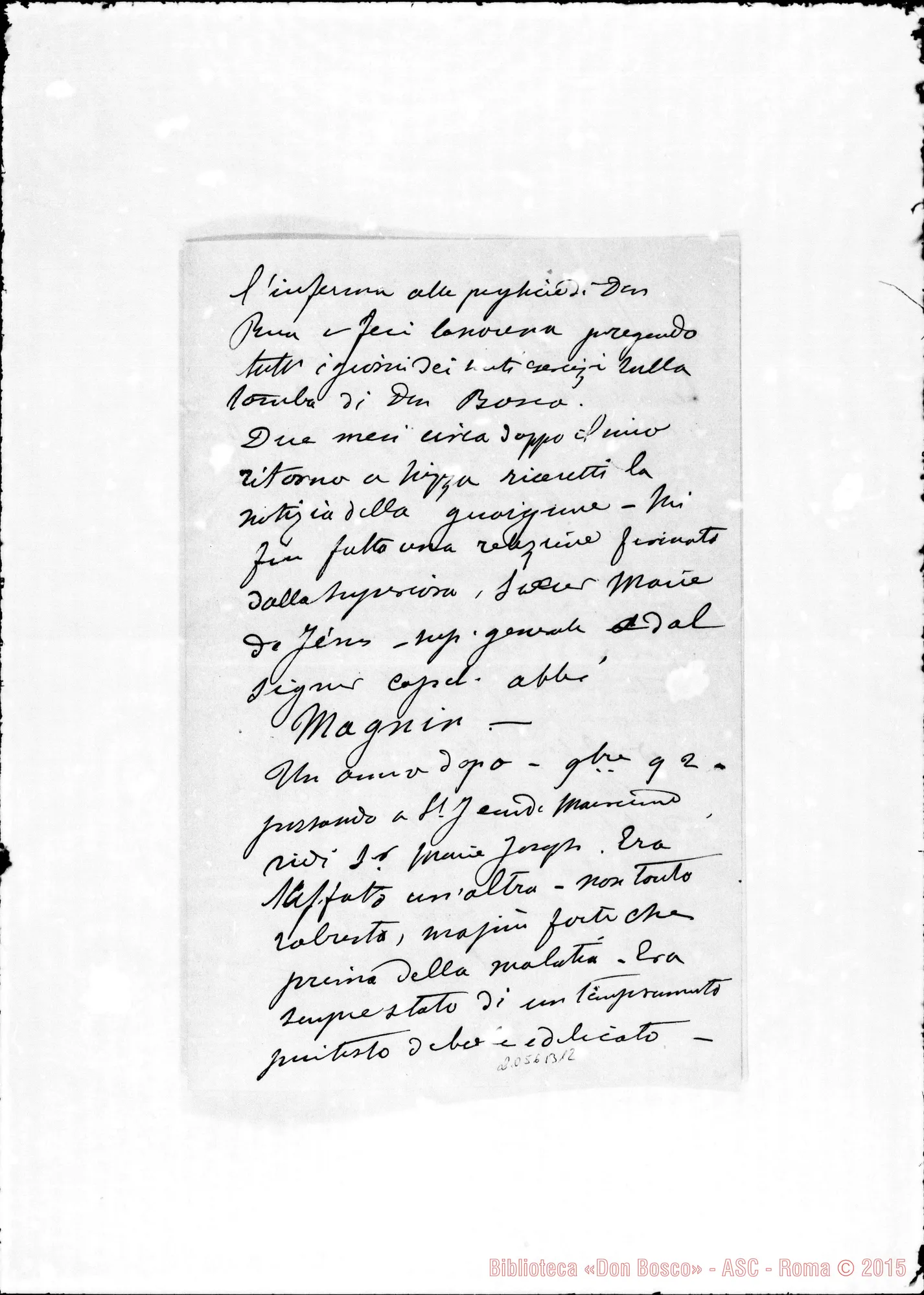Fotogramma B 12 — Lettera$ A D. Lemoyne