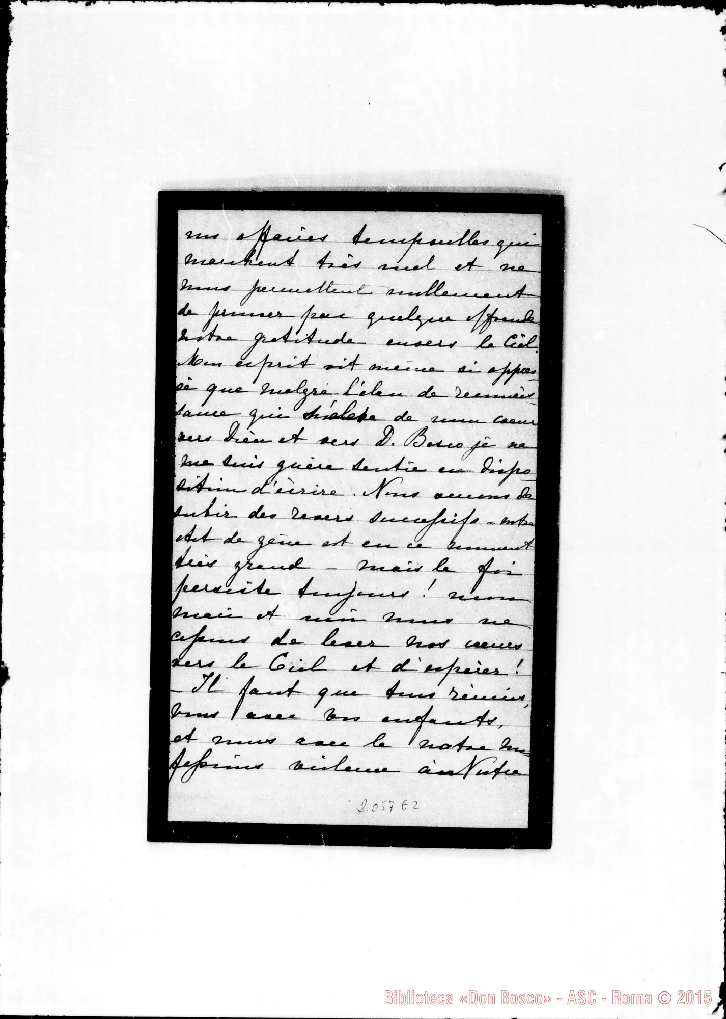 Fotogramma E 2 — Lettera