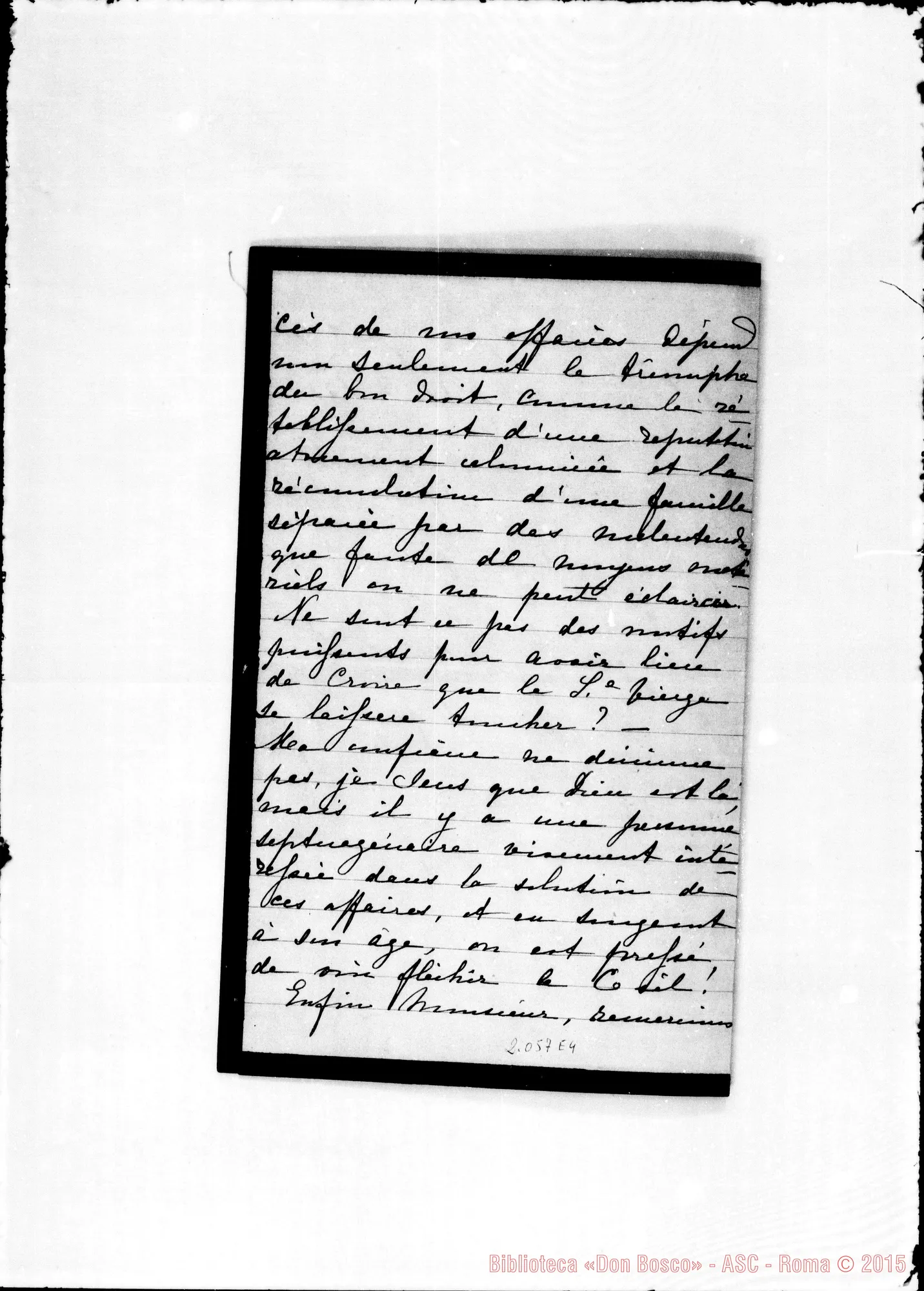 Fotogramma E 4 — Lettera