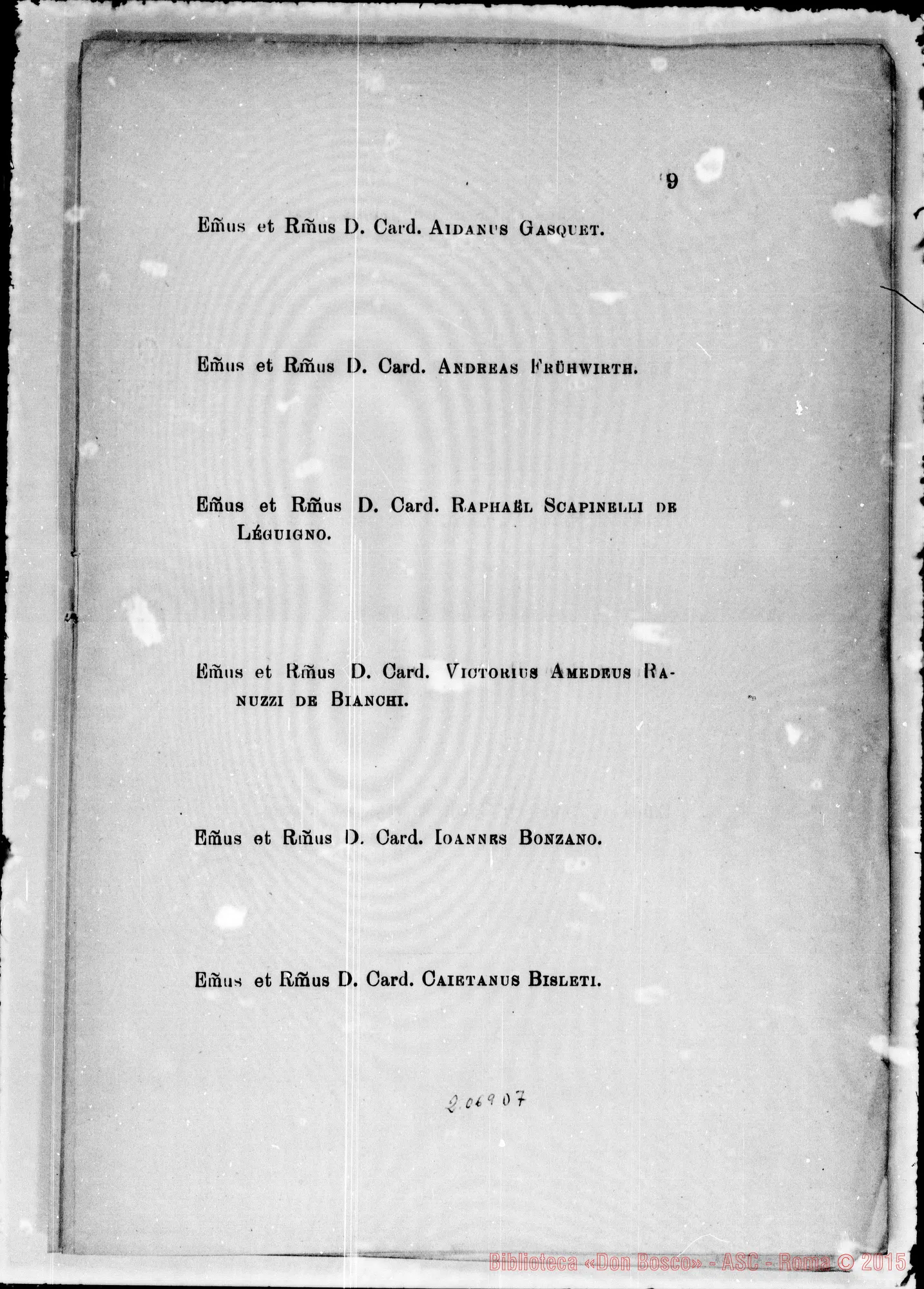 Fotogramma D 7 — Super dubio: Interfuerunt… et suffragium tulerunt… Stampato